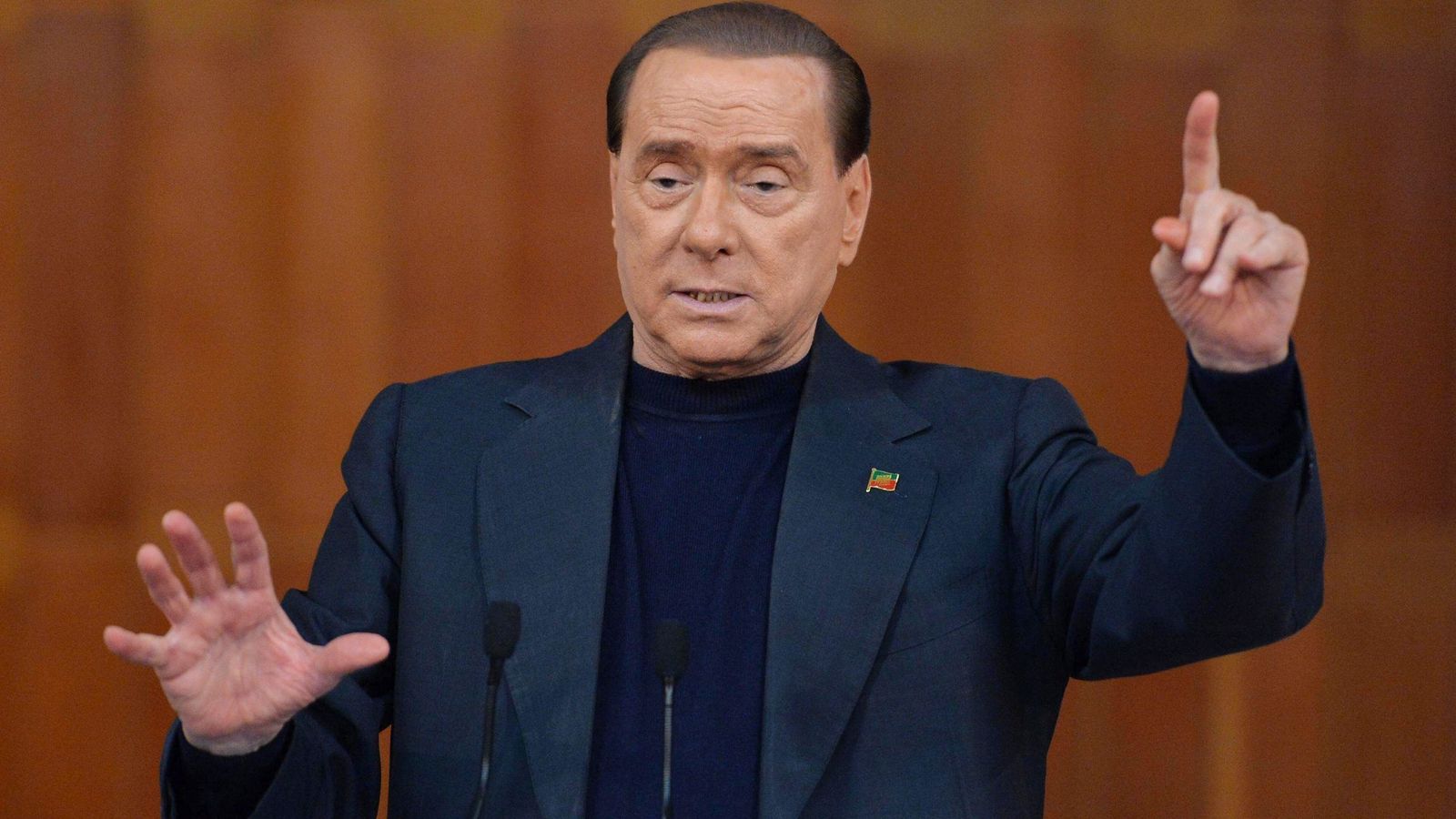 Silvio Berlusconi.
