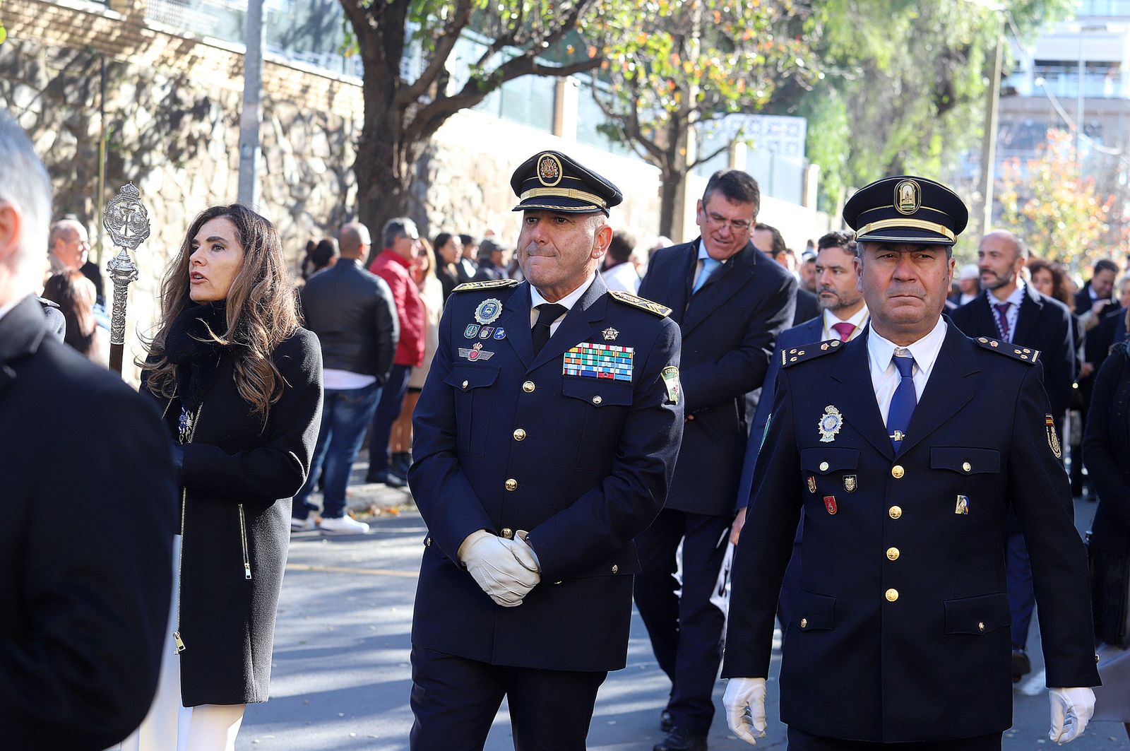 Imágenes de la procesión de San Sebastián en Huelva