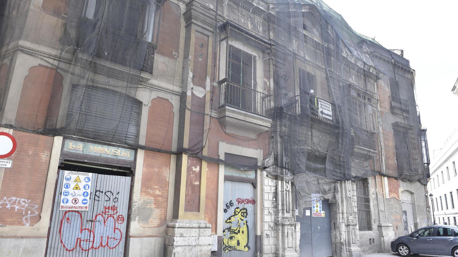 Así lucía la Casa de la Moneda antes de su restauración.
