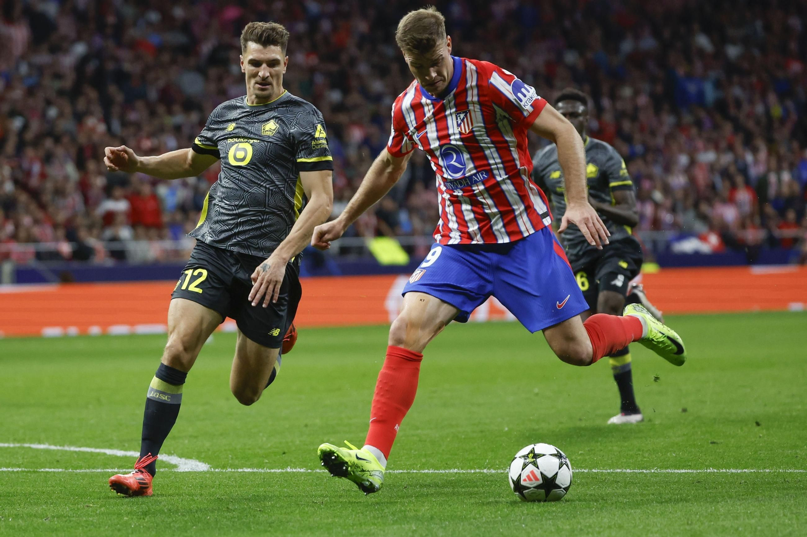 Las mejores imágenes del Atlético de Madrid en su duelo contra el Lille