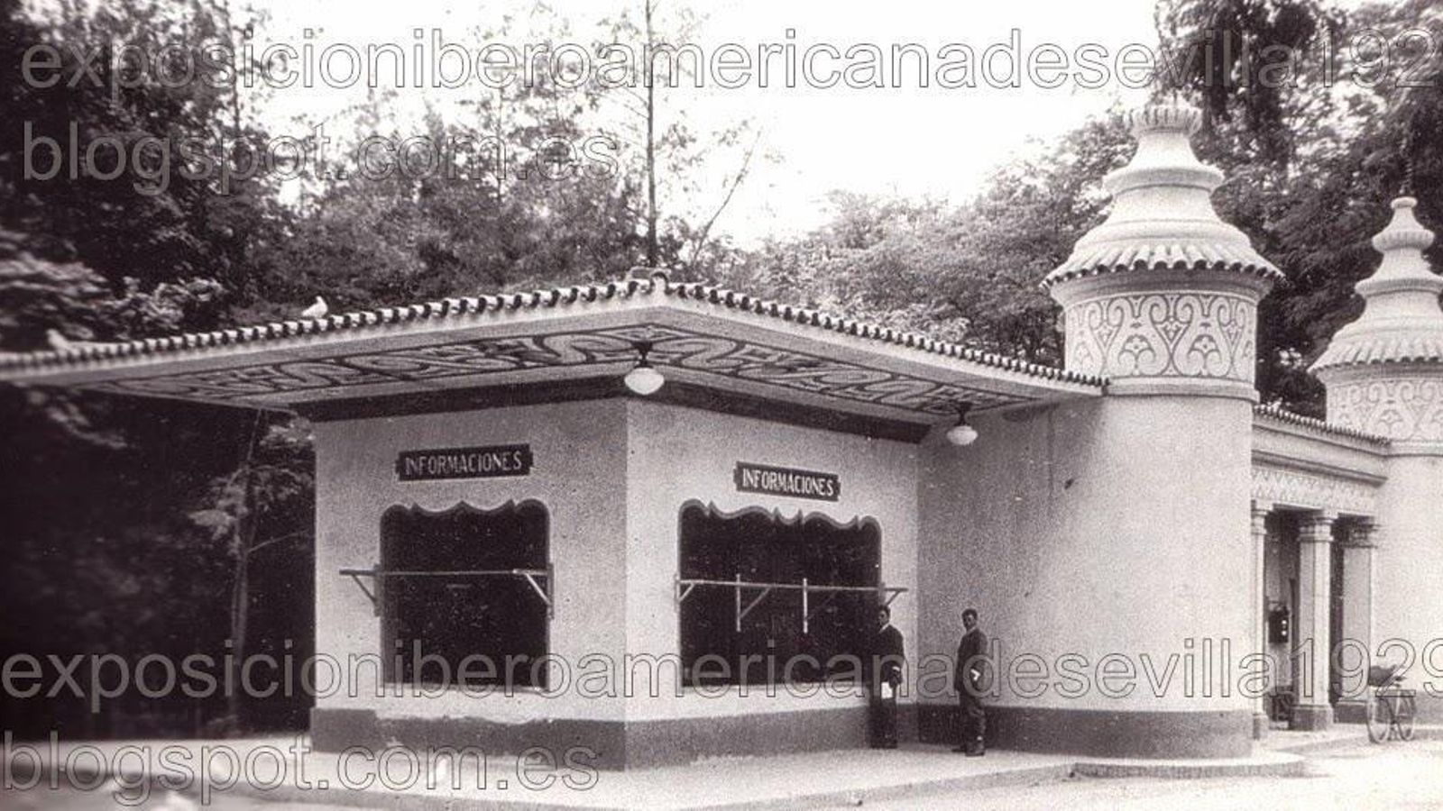 El antiguo Pabellón de Información de la Exposición del 29.