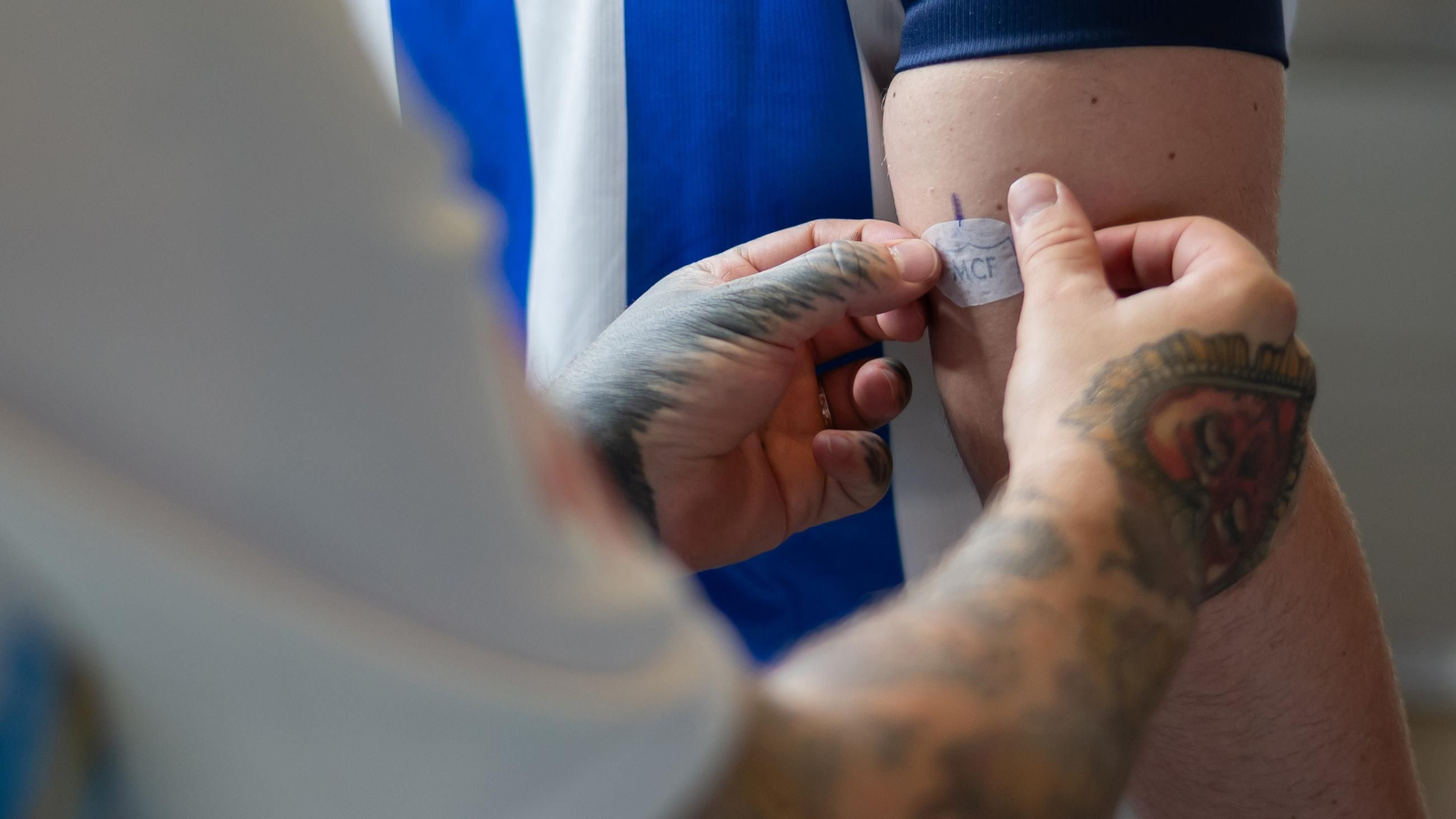 Malaguismo tatuado en el aniversario de Tarragona