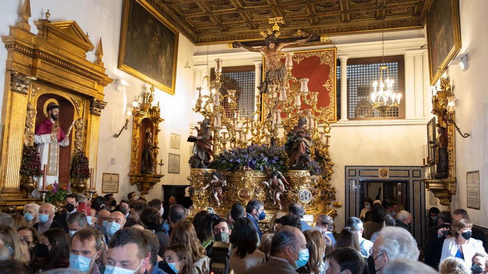 El Cristo de la Expiración en la Capilla del Museo