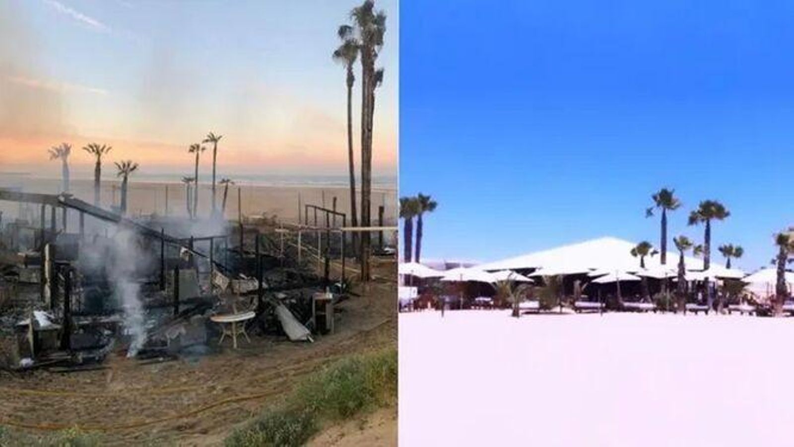 El antes y el después de El Tabla.