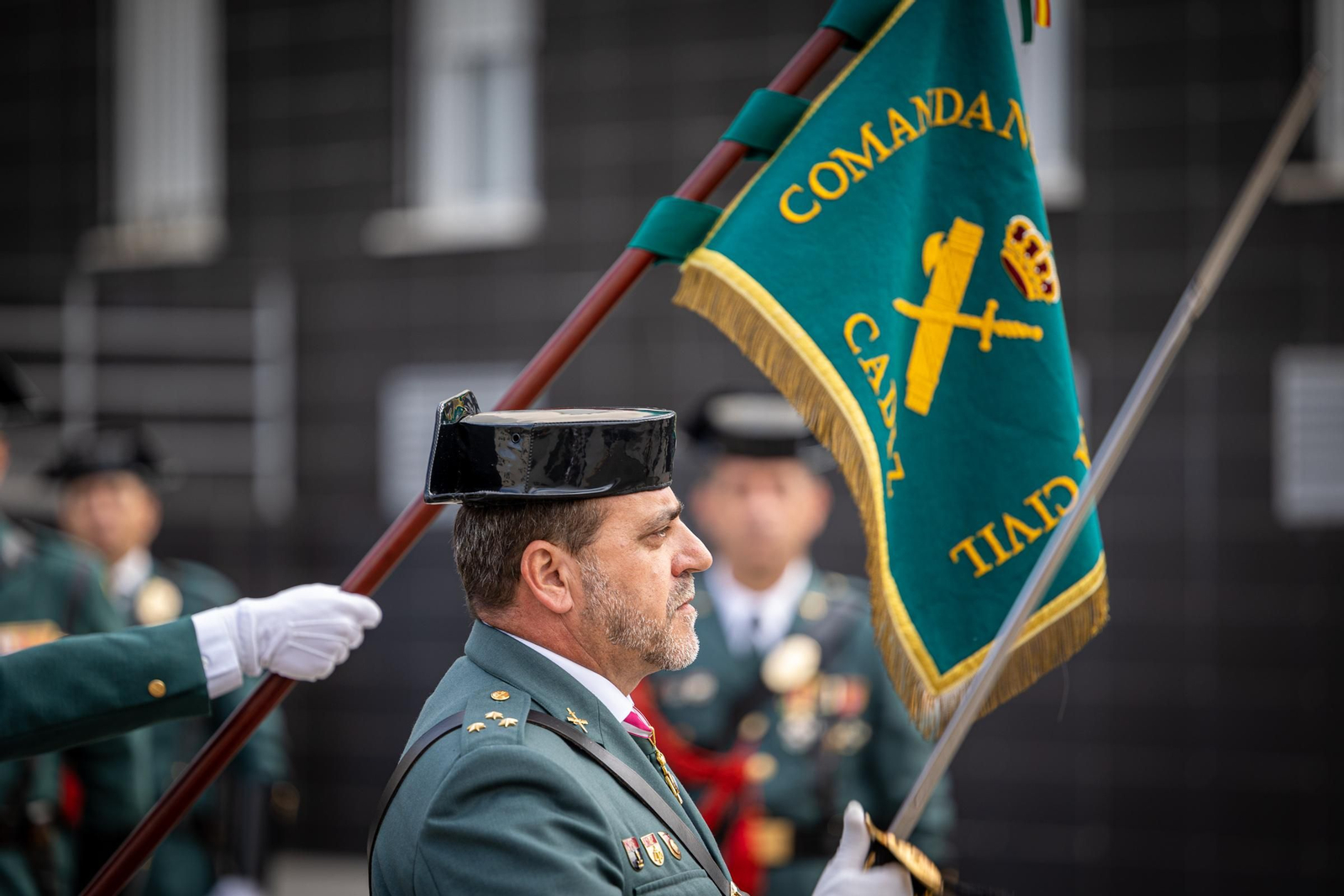 Imágenes de los actos de la Guardia Civil en Cádiz por la festividad de la Virgen del Pilar