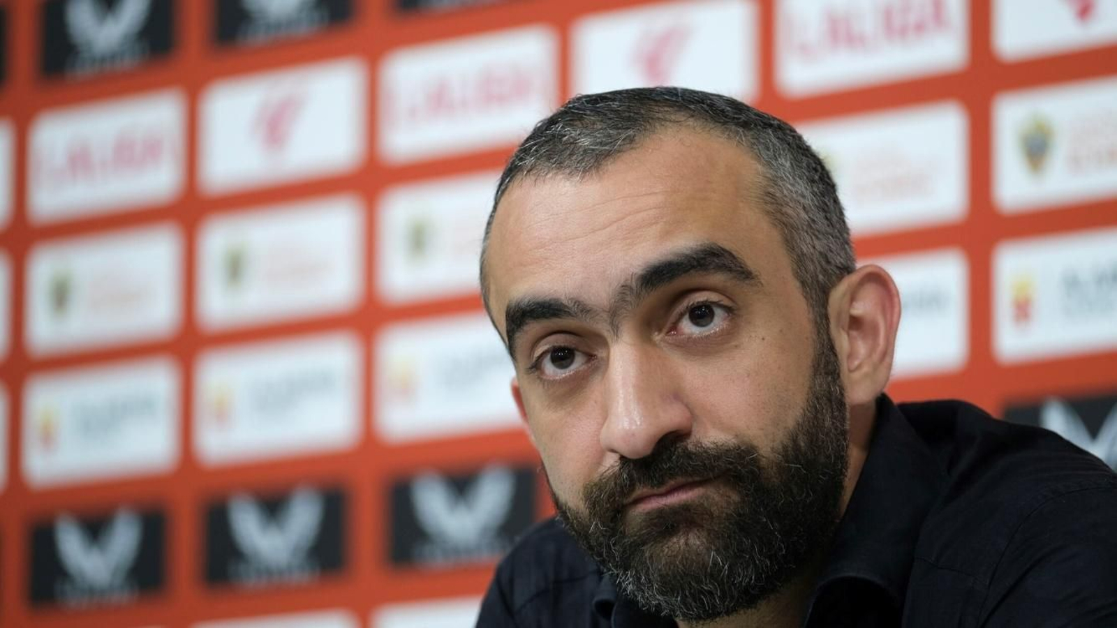 Mohamed El Assy, en su última comparecencia de prensa.