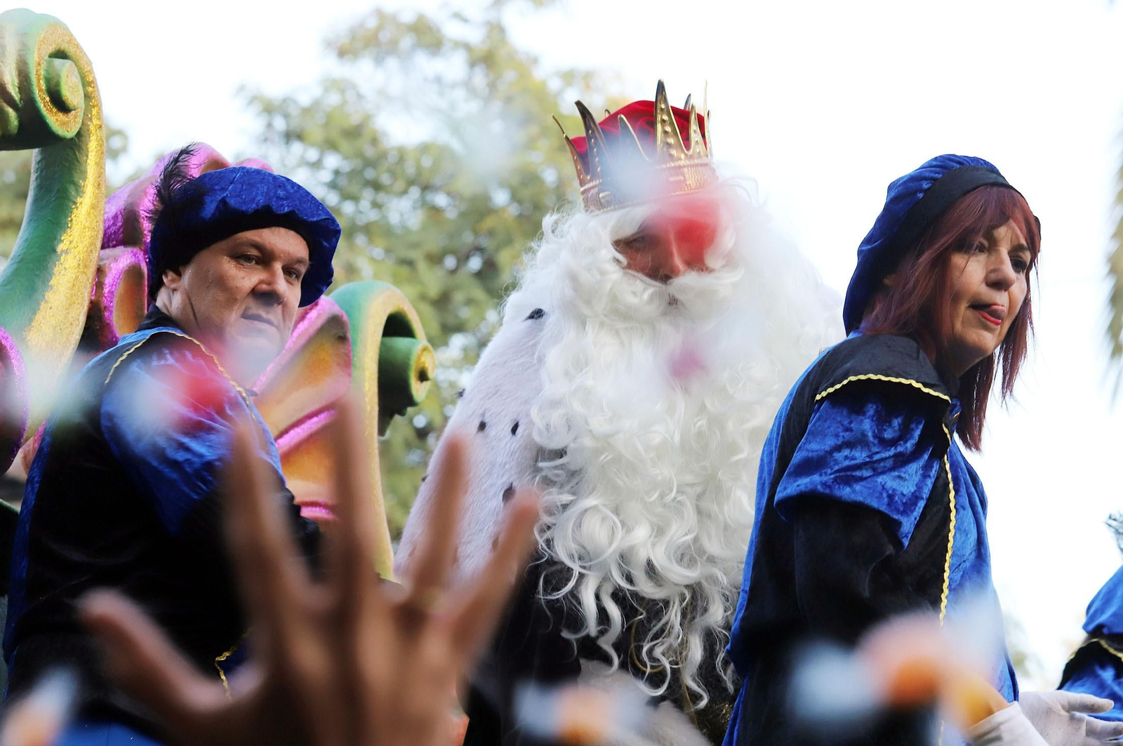 Imágenes de la cabalgata de los Reyes Magos de Huelva