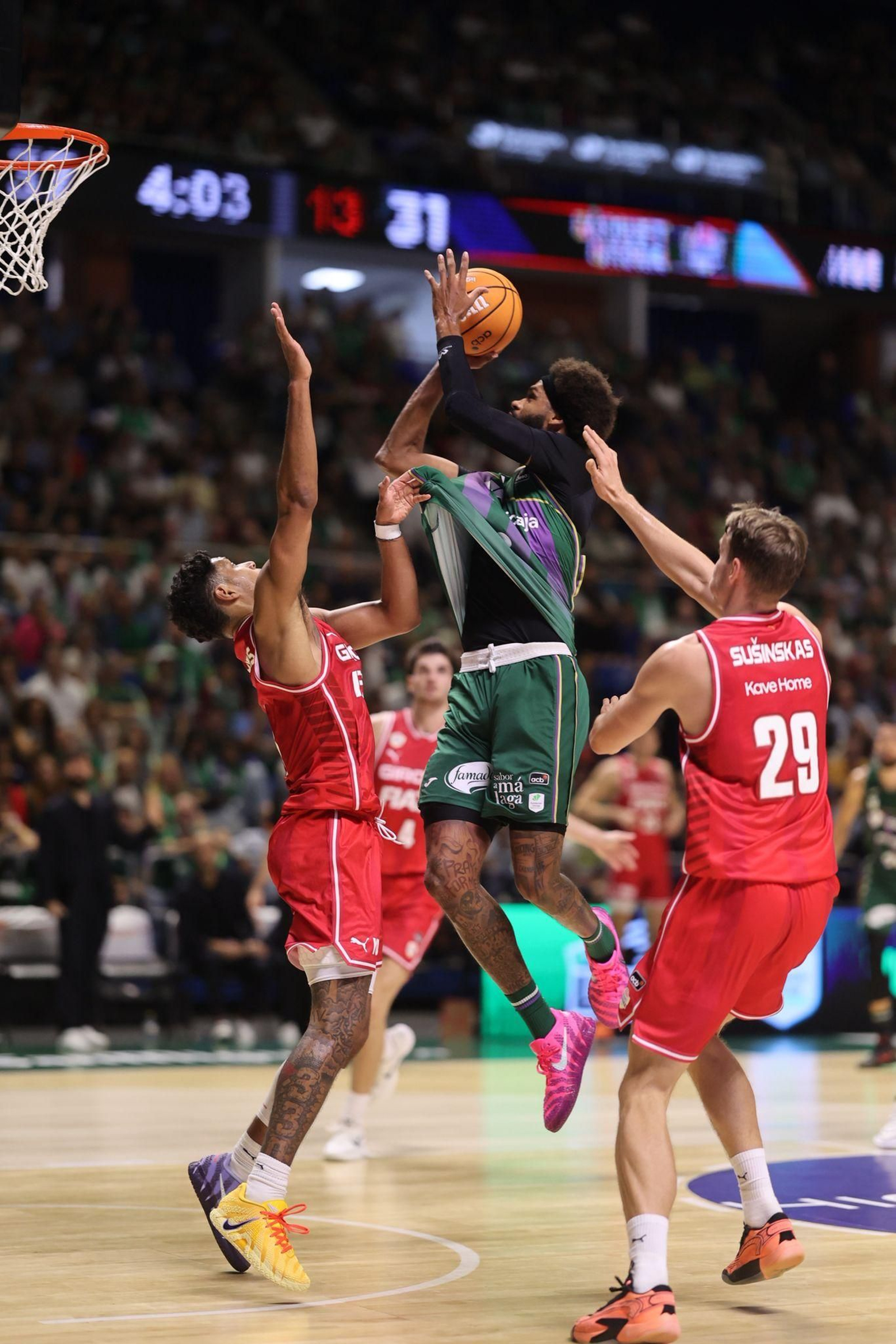 Unicaja-Girona, en fotos