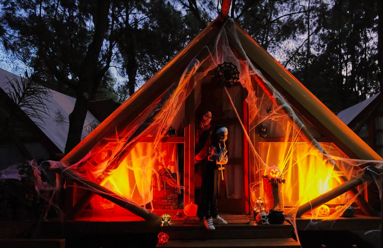 Halloween de camping en Tarifa