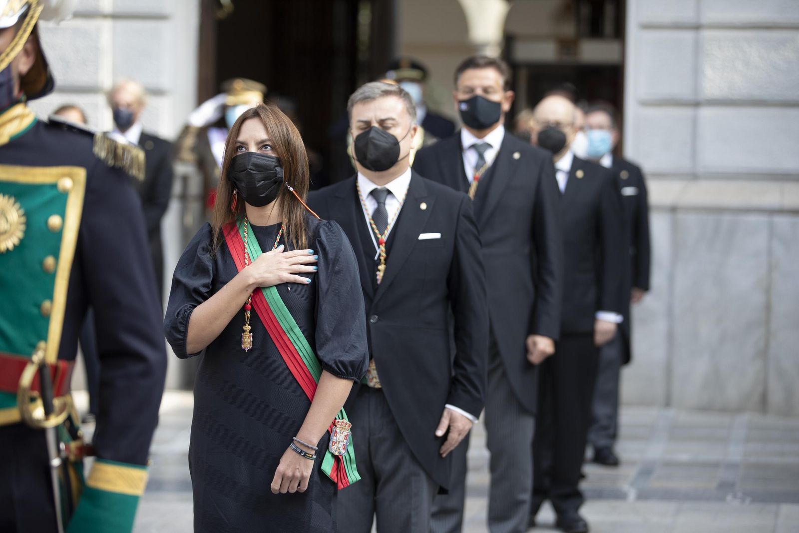 Fotos: Así transcurrió el Día de la Hispanidad en Granada