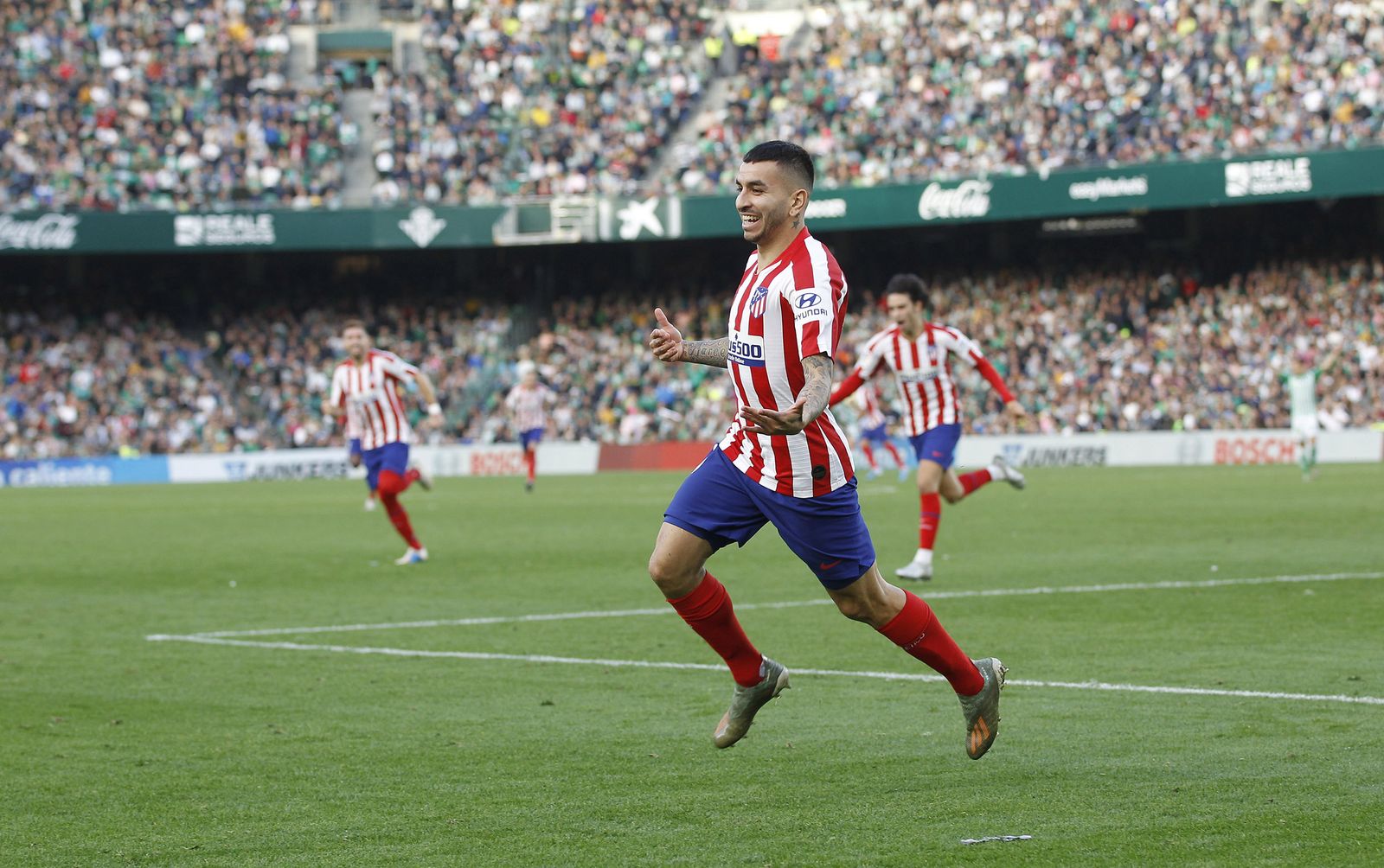 Las imágenes del Betis-atlético de Madrid