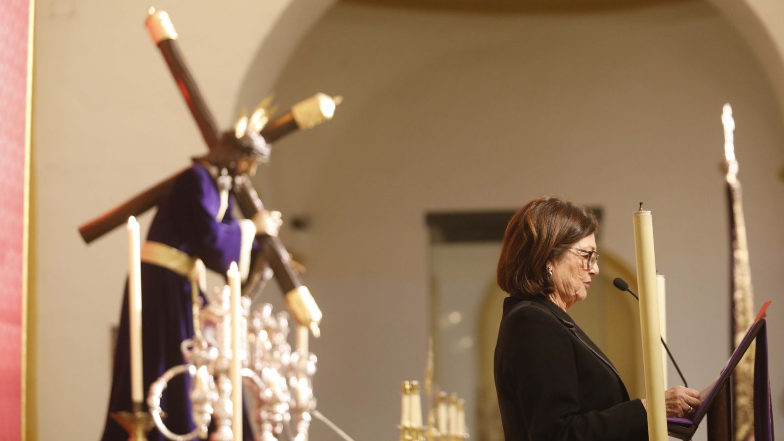 Exaltación del Nazareno a cargo de Tomás Herrera