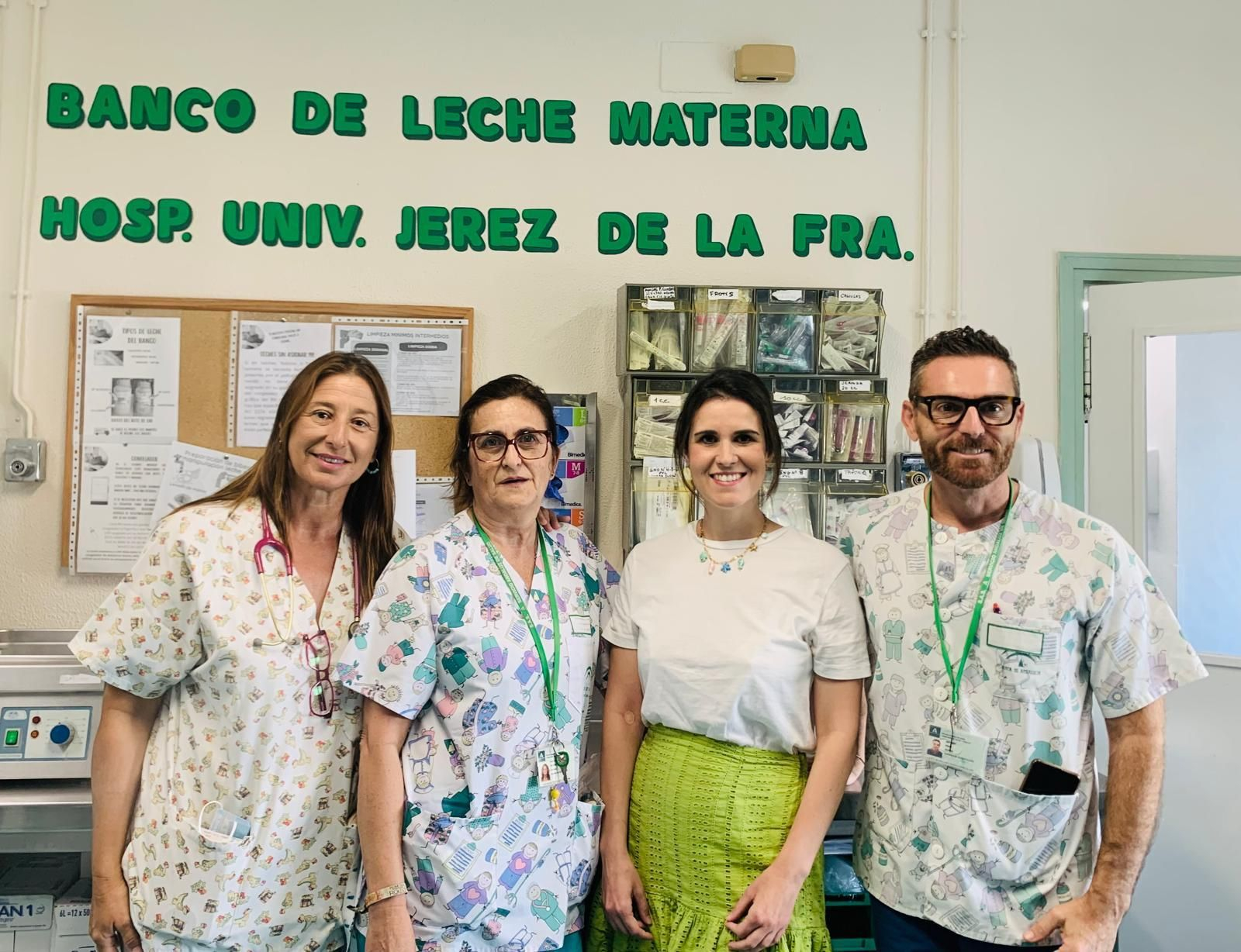 Profesionales Banco de leche Jerez.