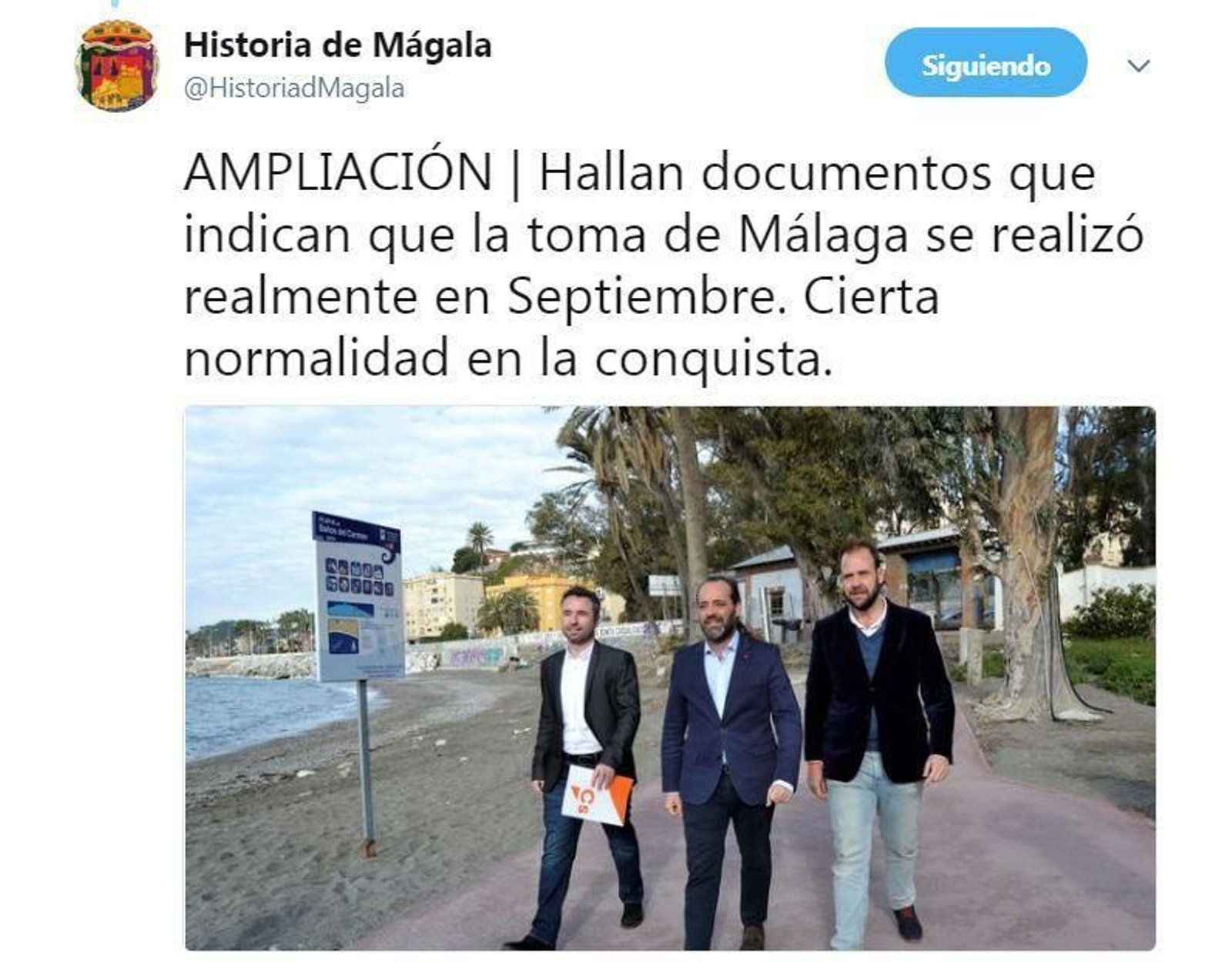 Foto limpia sin montaje, comentario correcto y hemeroteca: un 9 de 10.