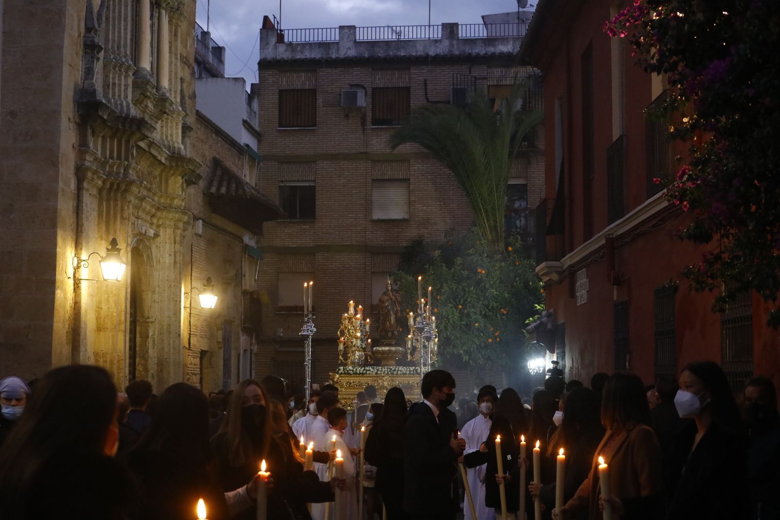 La procesión de la Inmaculada, en fotografías.