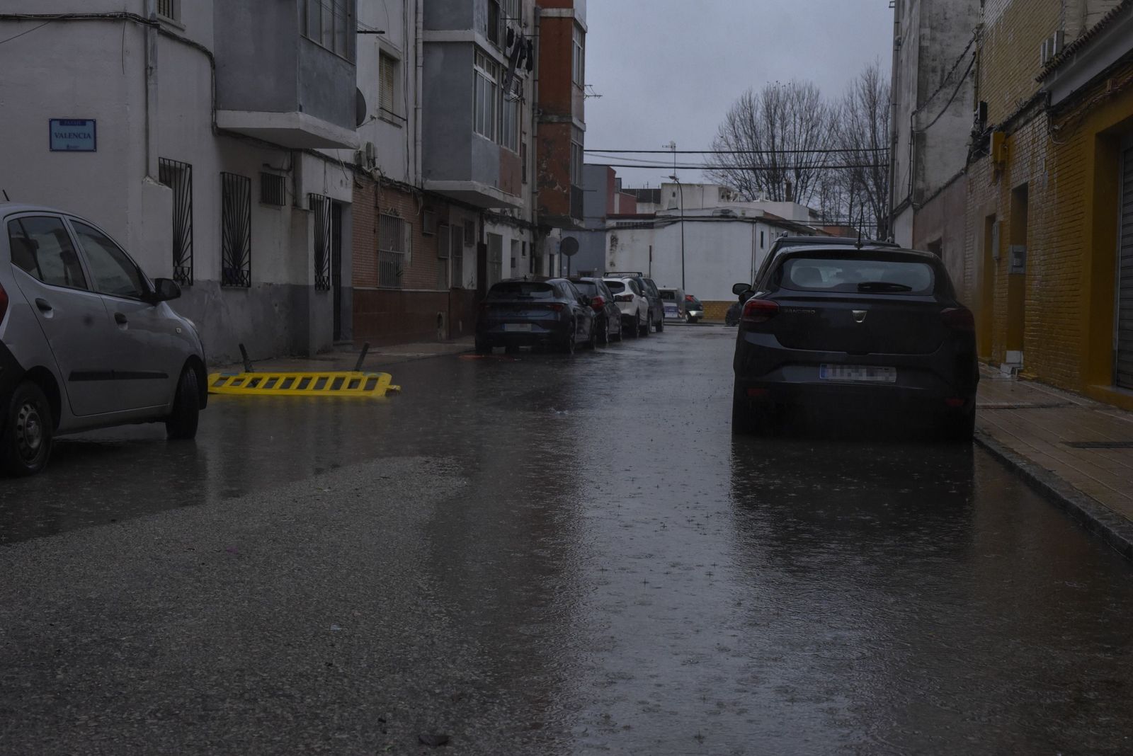 Las fotos del paso de la borrasca Francis por La Línea