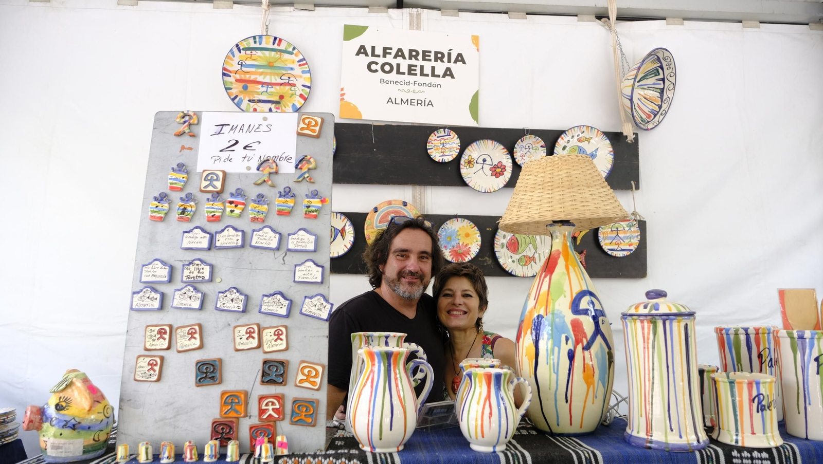 Las imágenes de la alfarería de la Feria de Almería 2025
