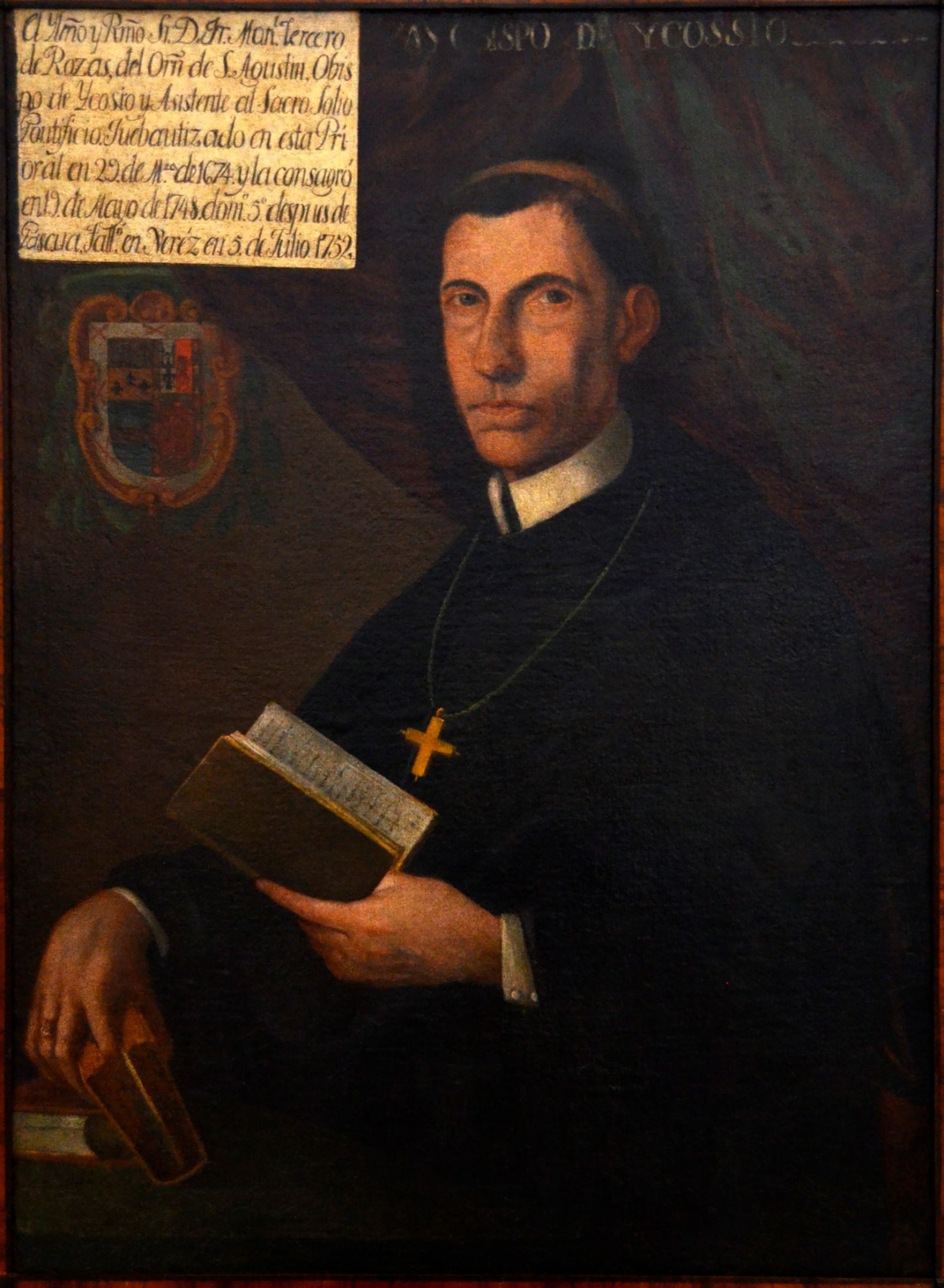 El retrato restaurado.