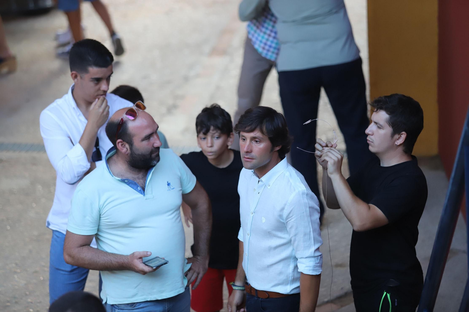 Imágenes de la clase de rejoneo de Andrés Romero en la Plaza de Toros