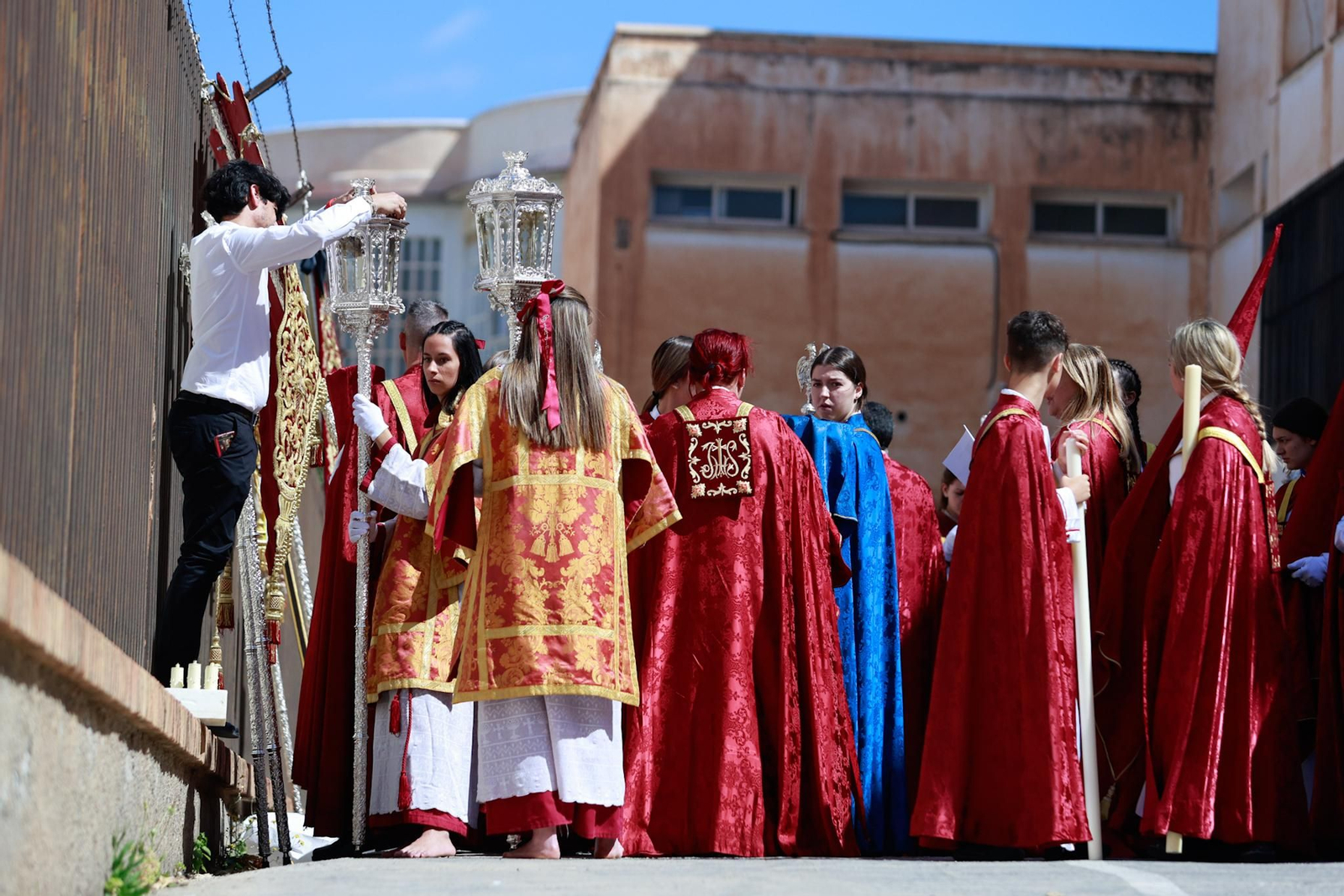 Prendimiento en el Domingo de Ramos de Málaga 2023, en fotos