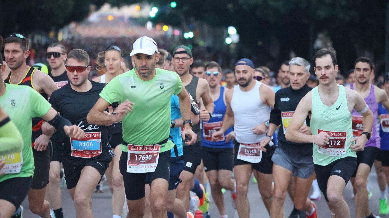 Las mejores fotos de la Maratón de Málaga 2024