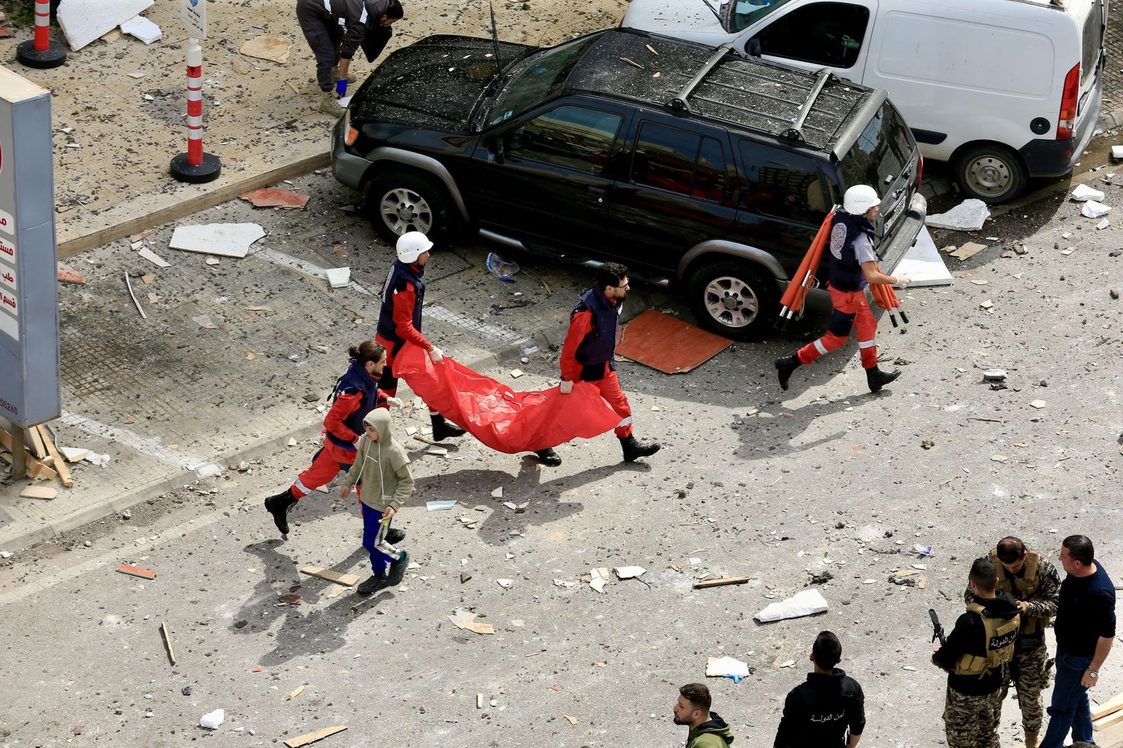 Galería Gráfica: Desolación, humo y destrucción en Líbano tras un agresivo ataque israelí