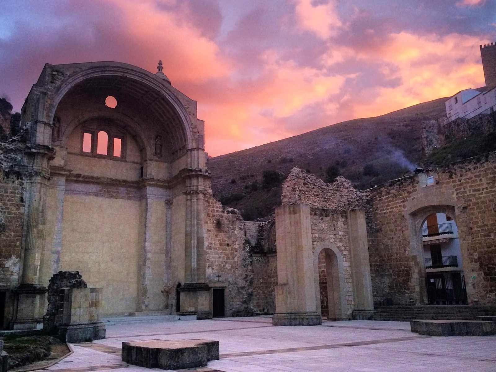 Las Ruinas de Santa María es el monumento más visitado de Cazorla.