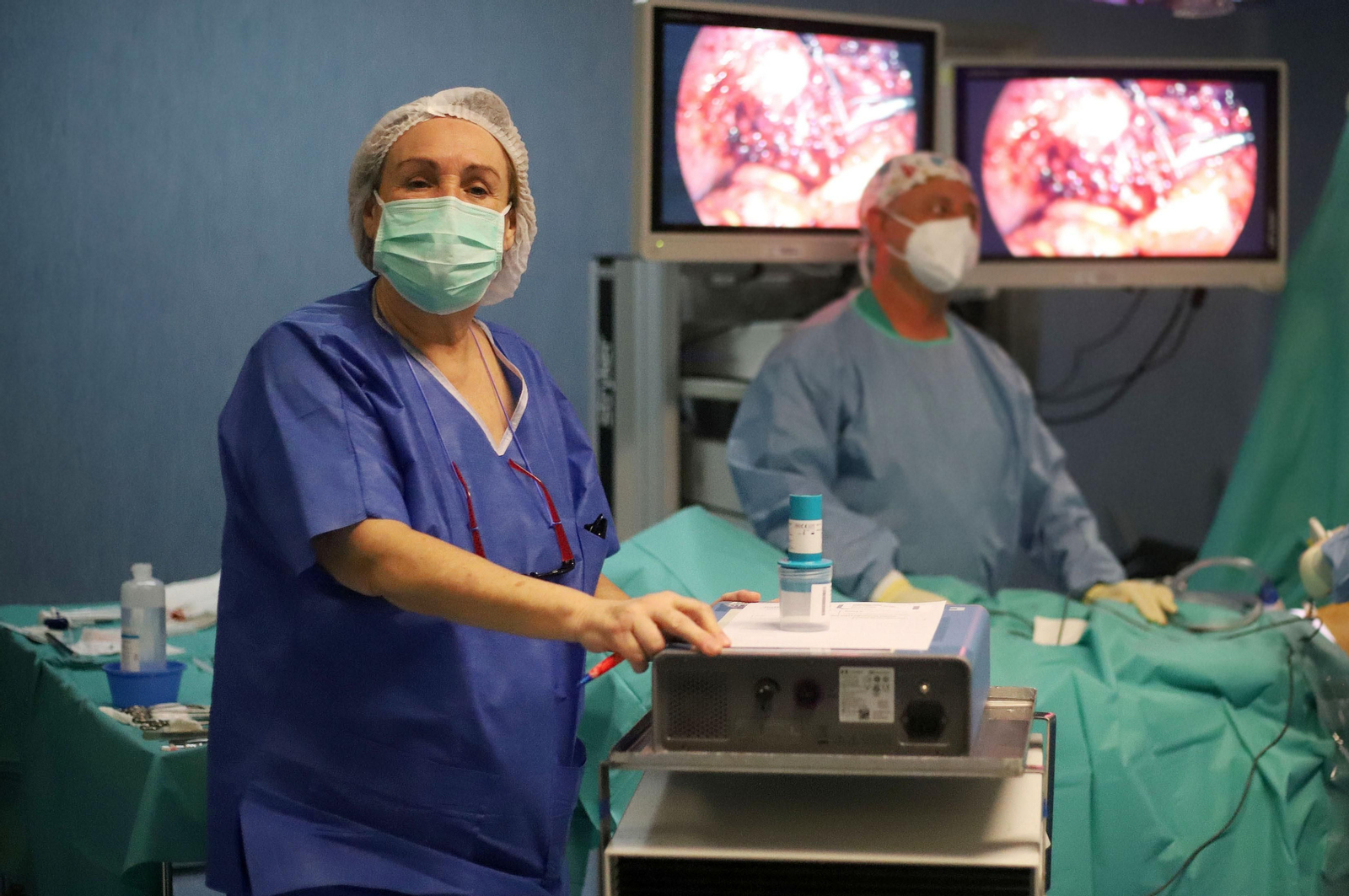 Imágenes del área quirúrgica del Hospital Infanta Elena, Huelva