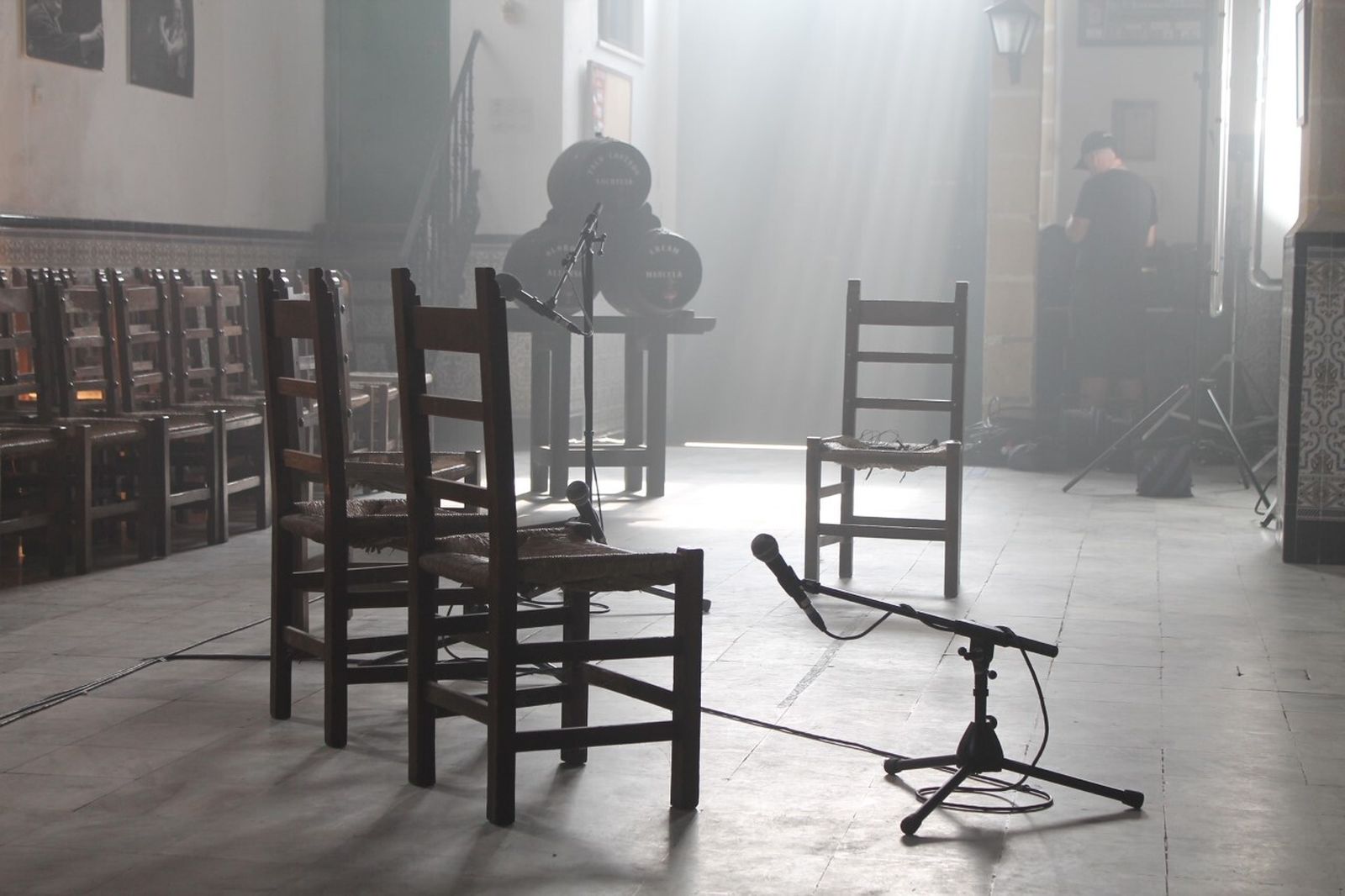 El Centro Cultural Flamenco Don Antonio Chacón, un plató de televisión