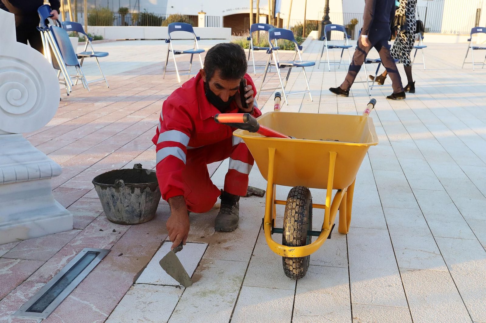 Imágenes del entorno del Santuario de la Cinta en su inauguración