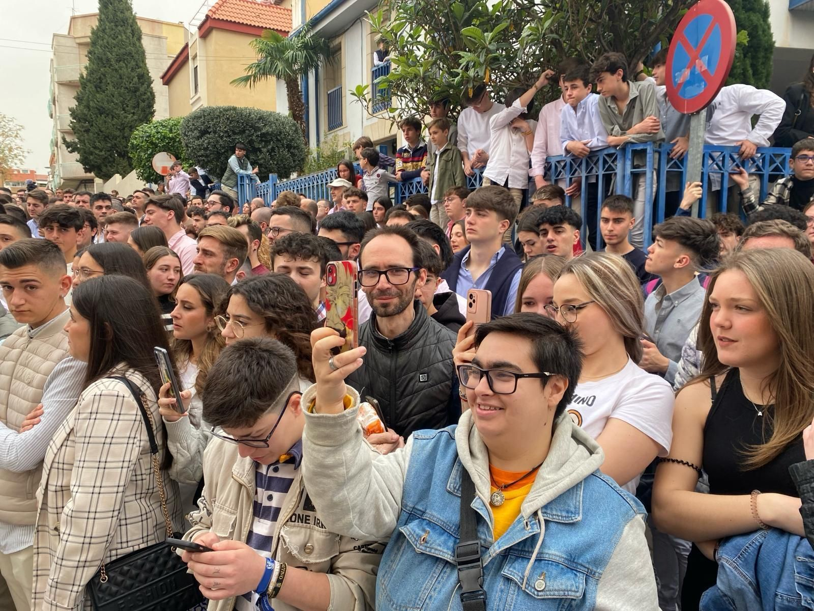La Borriquilla el Domingo de Ramos en Jaén.