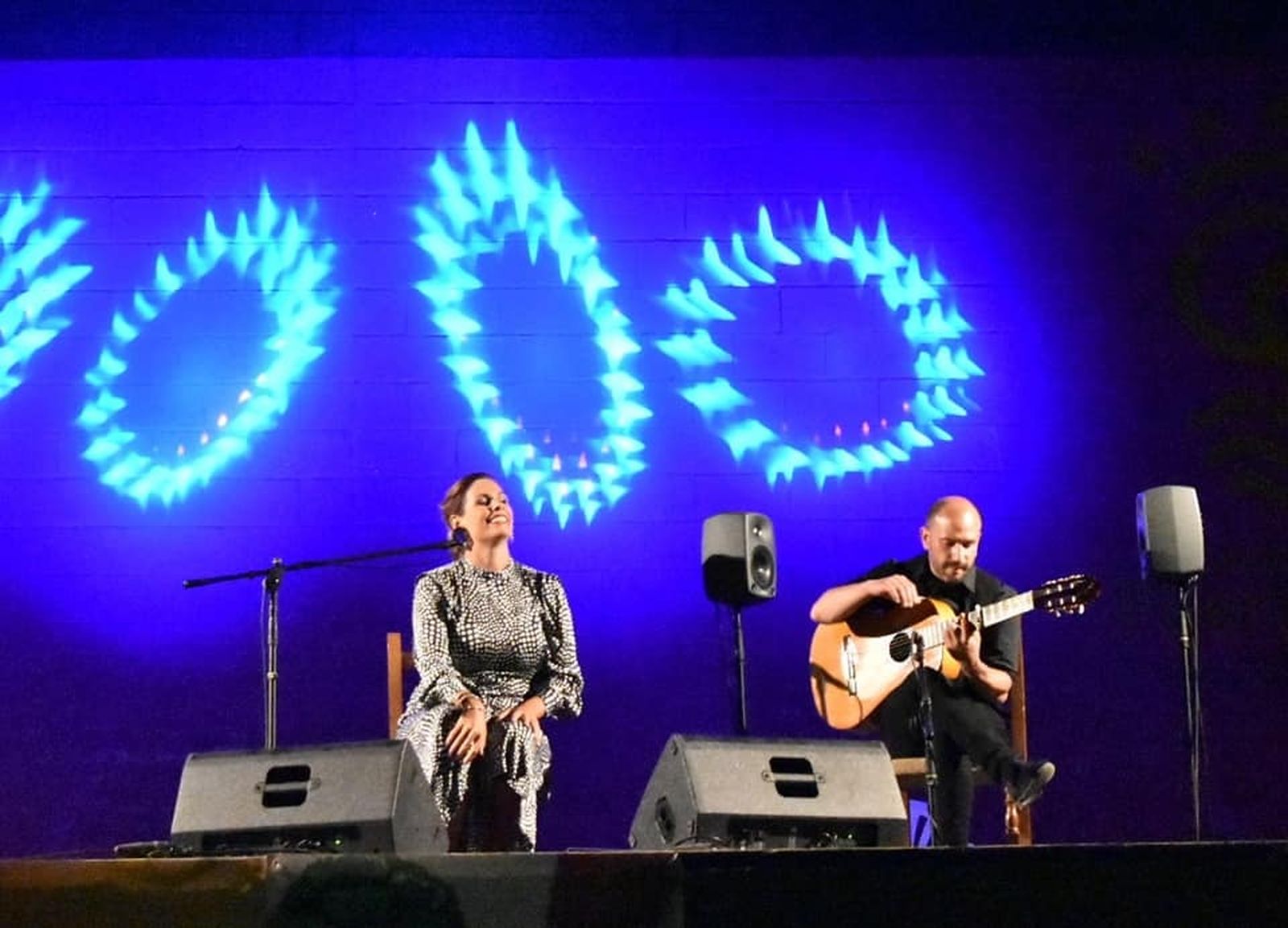 María Cruzado en la final del XXXVIII Concurso de Cante por Livianas