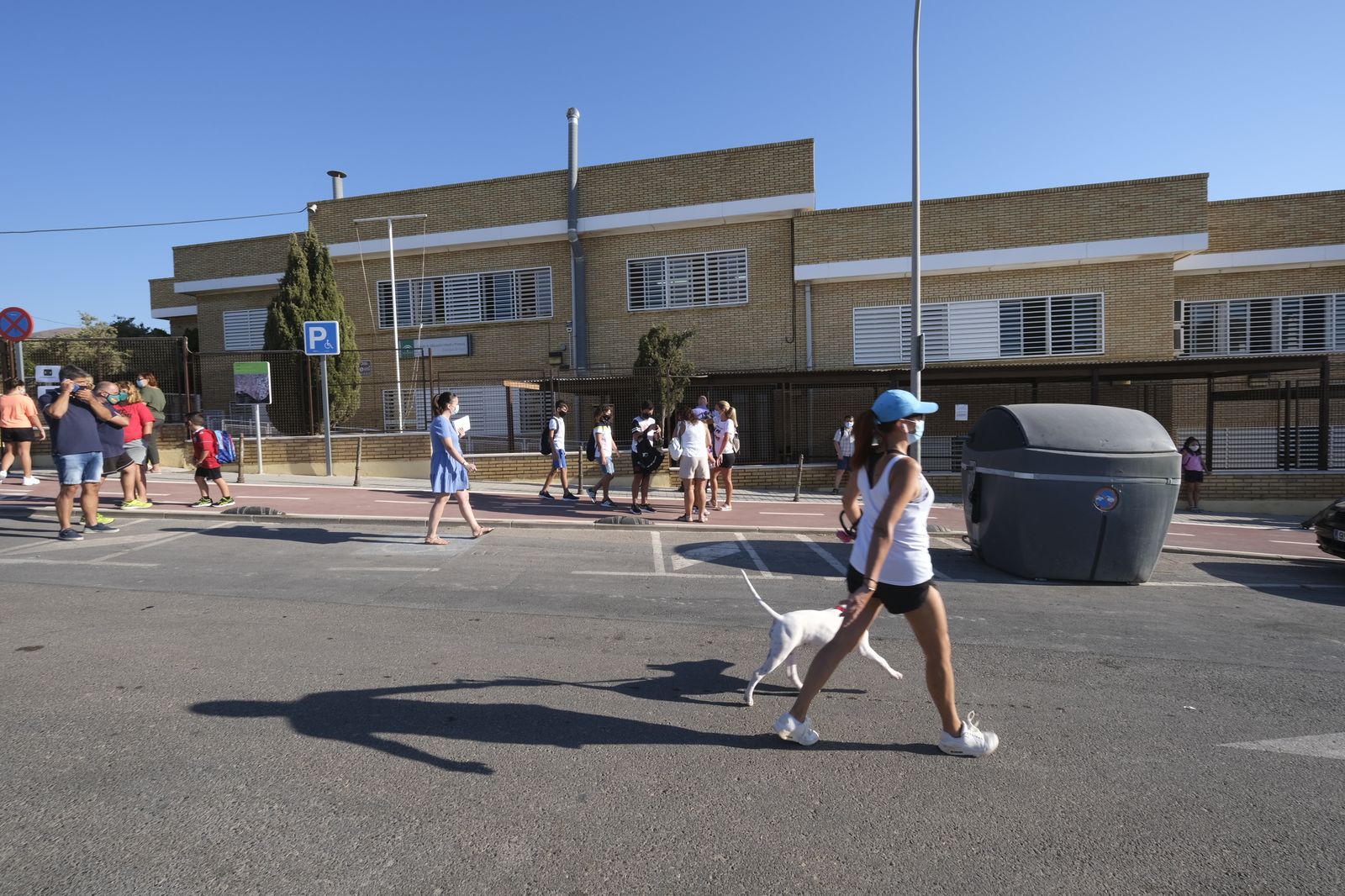 Primer día del curso escolar en Almería