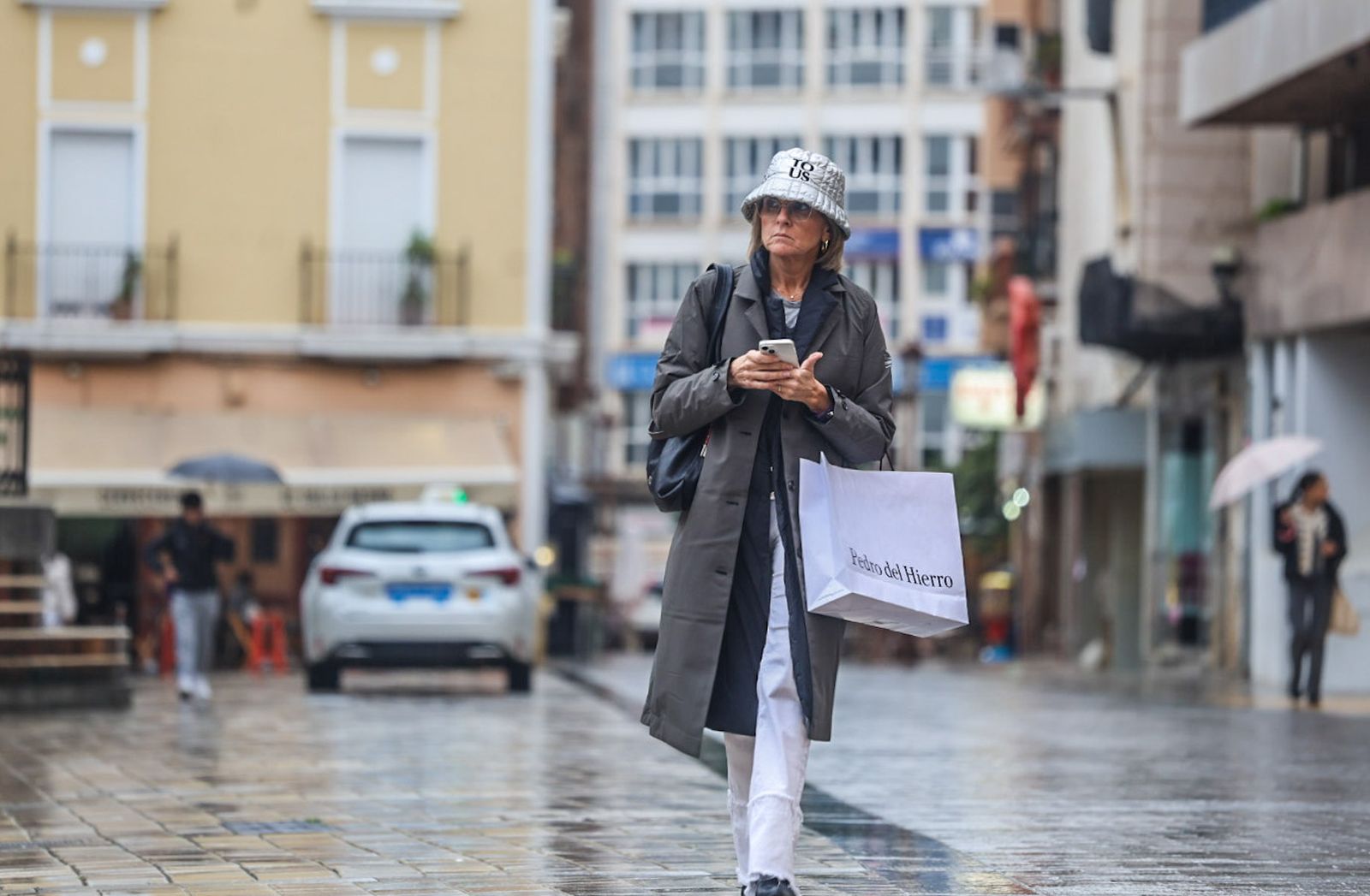 Fotografías de las precipitaciones por la borrasca Ingrid en la ciudad
