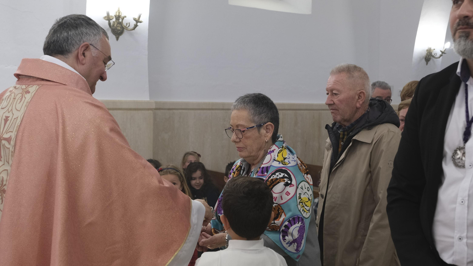 Imágenes de la bendición de la Borriquita de El Alquián, por el Obispo de Almería