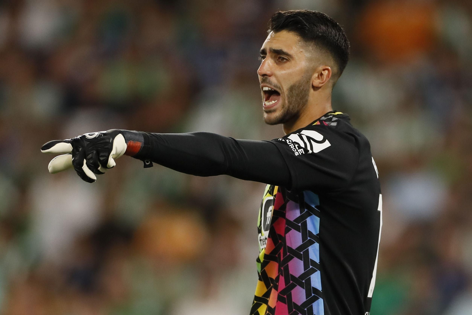 Rui Silva, en un encuentro del Betis.