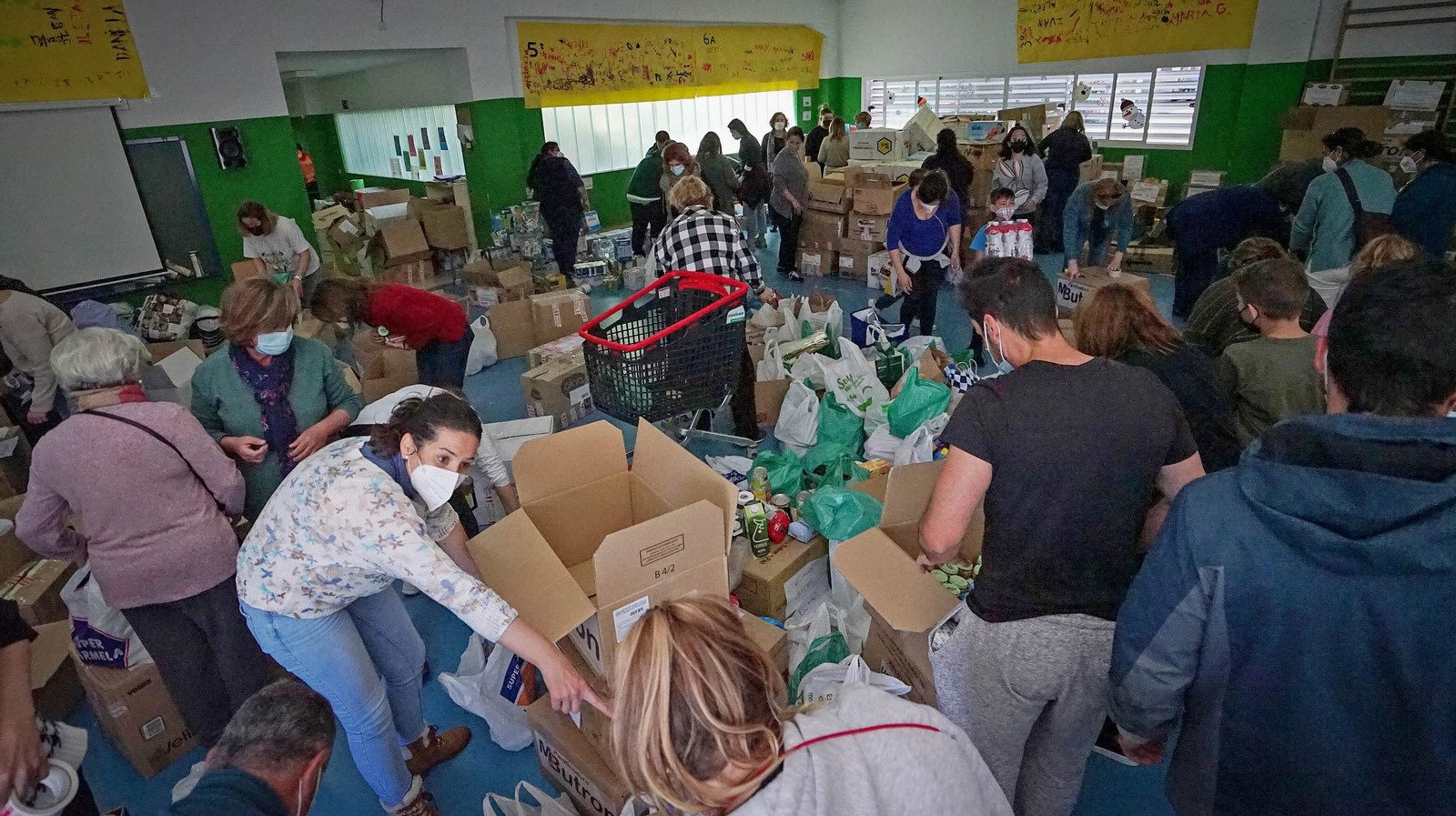 Masiva respuesta solidaria de Jerez con Ucrania