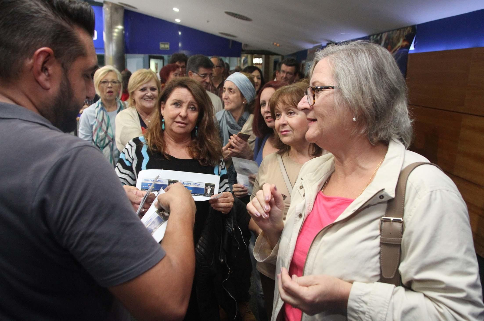 Imágenes de la proyección de la película Bernarda en CineBox Aqualon