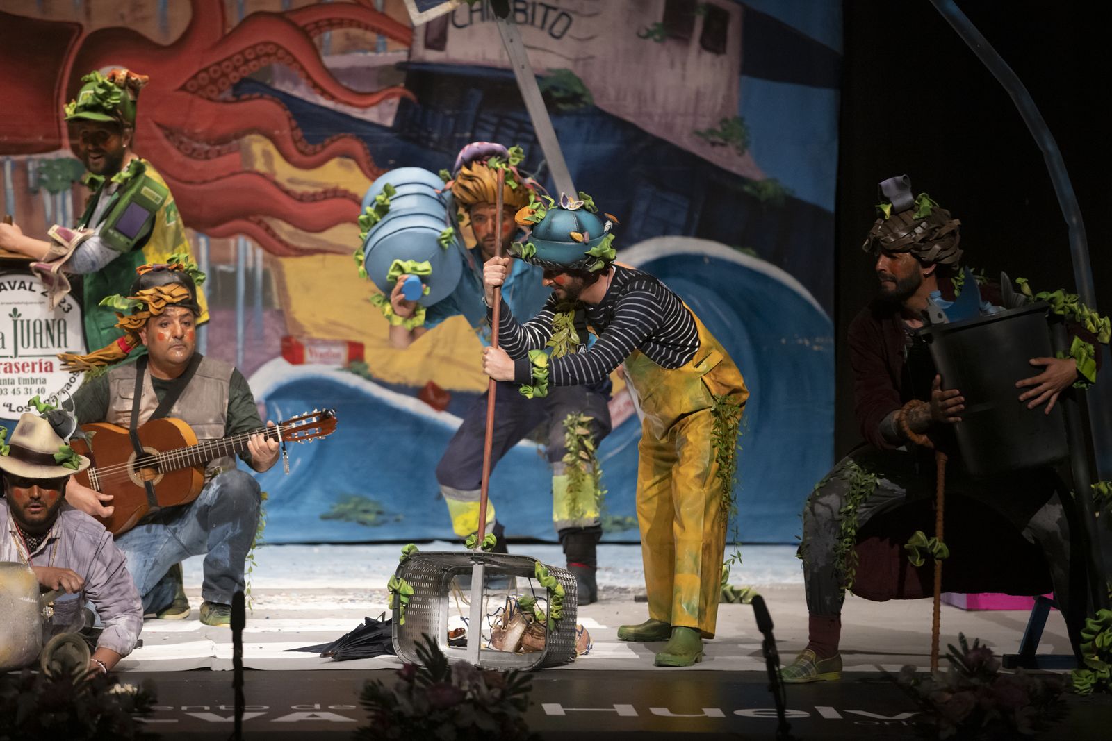 La tercera jornada de semifinales del Carnaval de Huelva, en imágenes