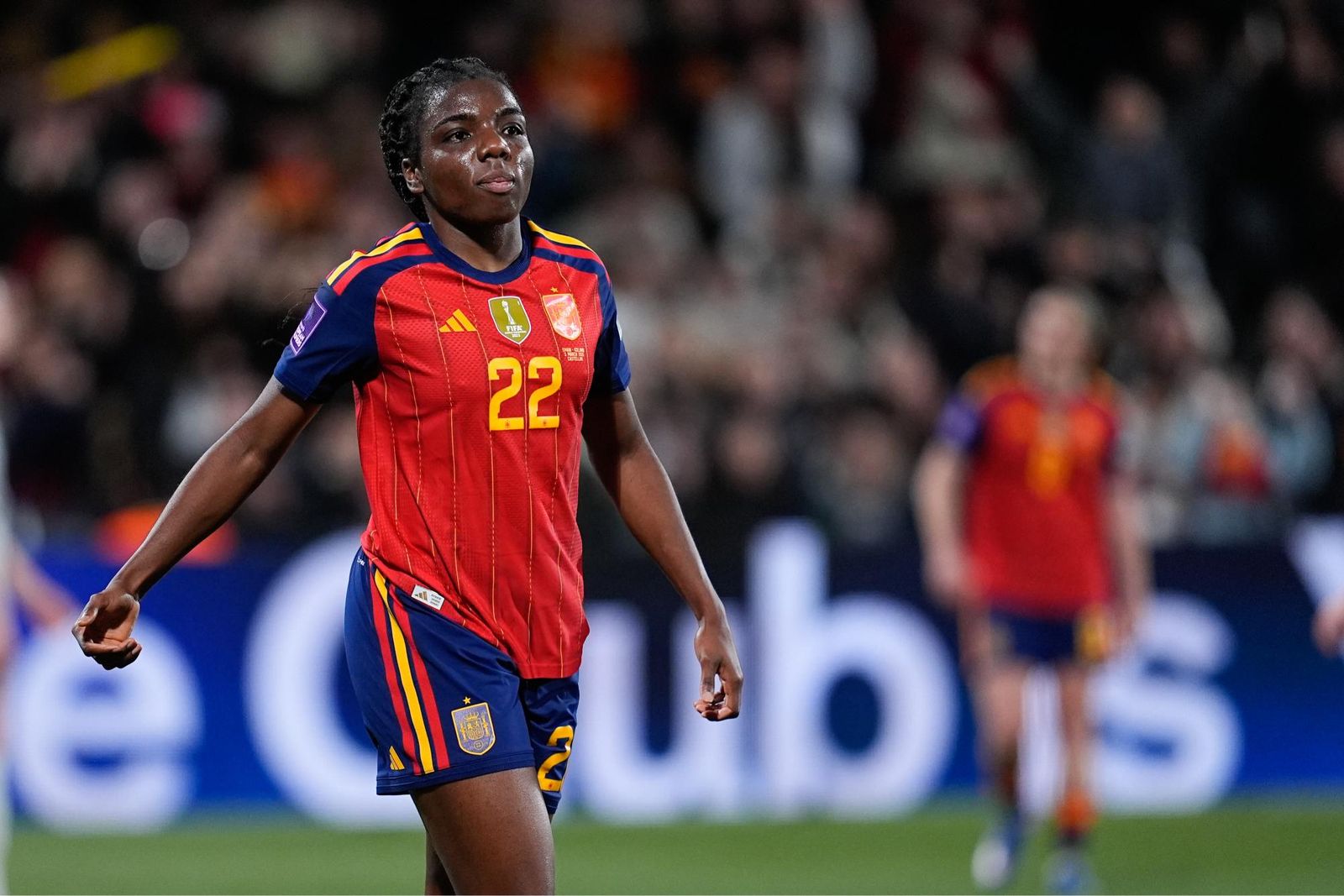 Las fotos del España-Islandia de fútbol femenino