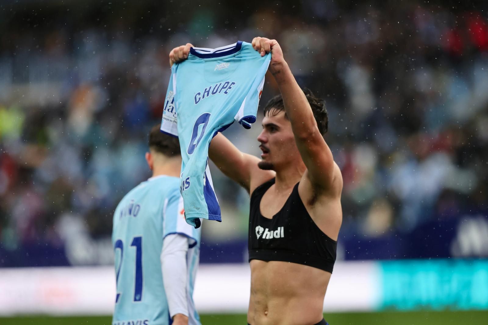 Málaga CF-Almería, en fotos