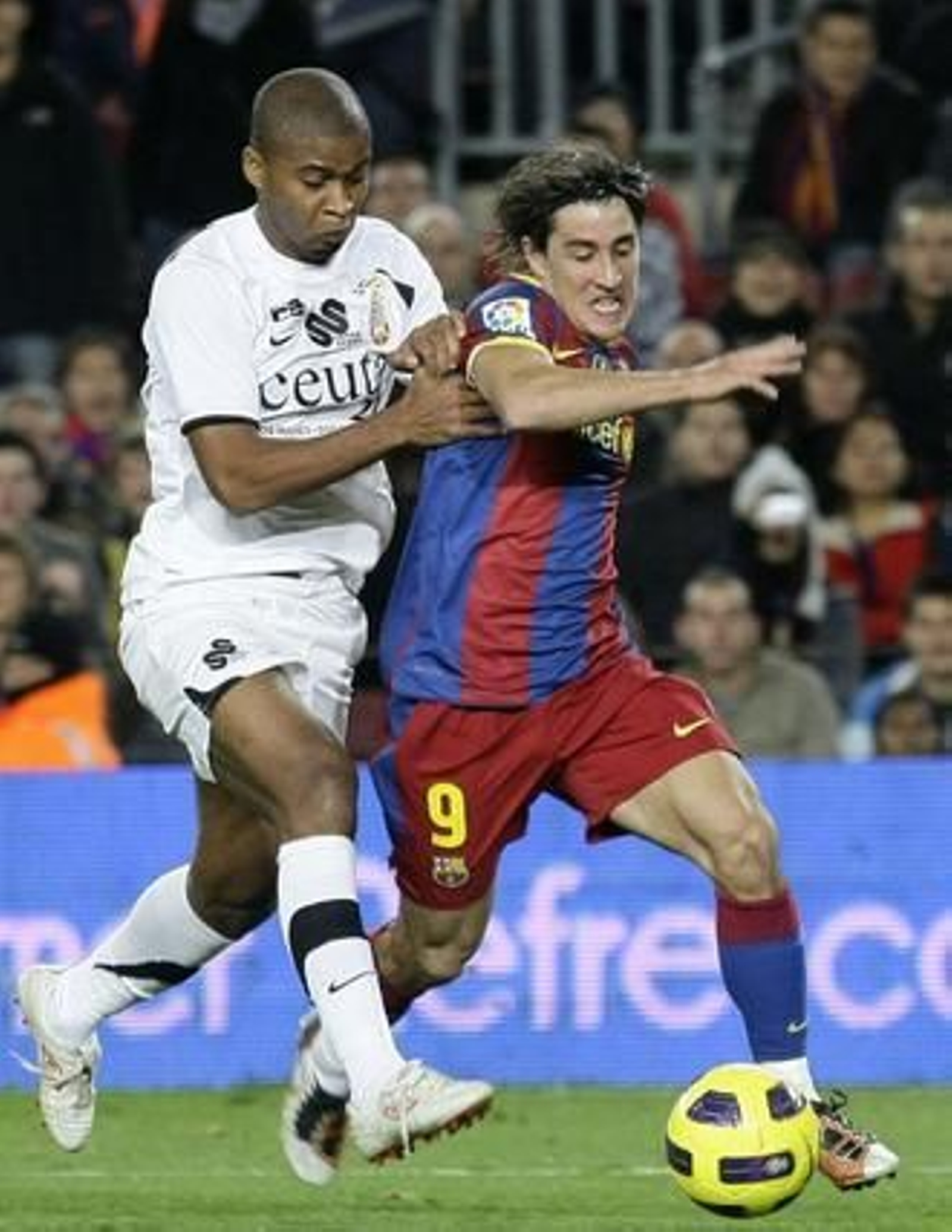 El Barcelona vence al Ceuta desplegando un fútbol tan atractivo como siempre.

Foto: Reuters