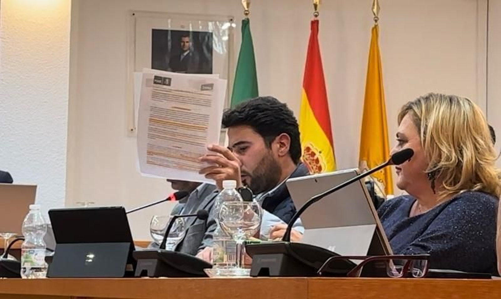 El portavoz del PP, Antonio Dávila.