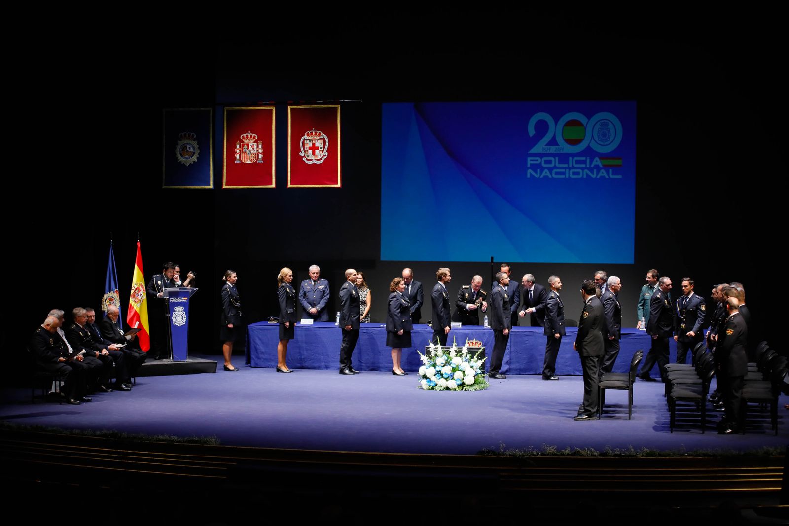 Patrón de la Policía Nacional en Almería