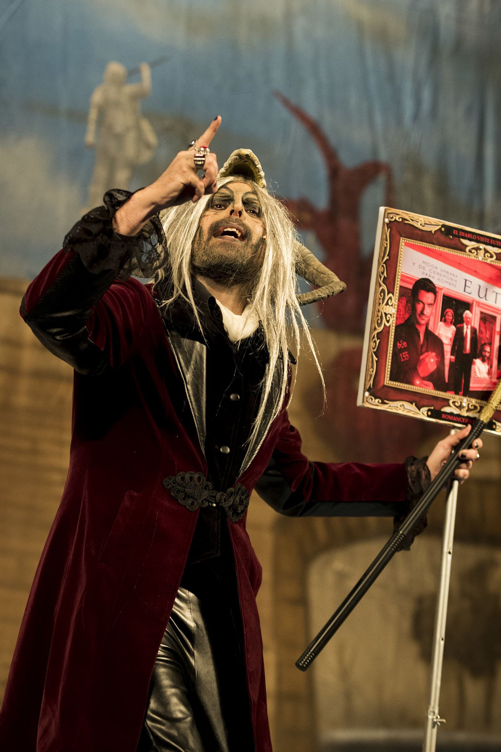 El sanluqueño ganó el primer premio de romancero con 'El diablo se viste de Eutimio'.