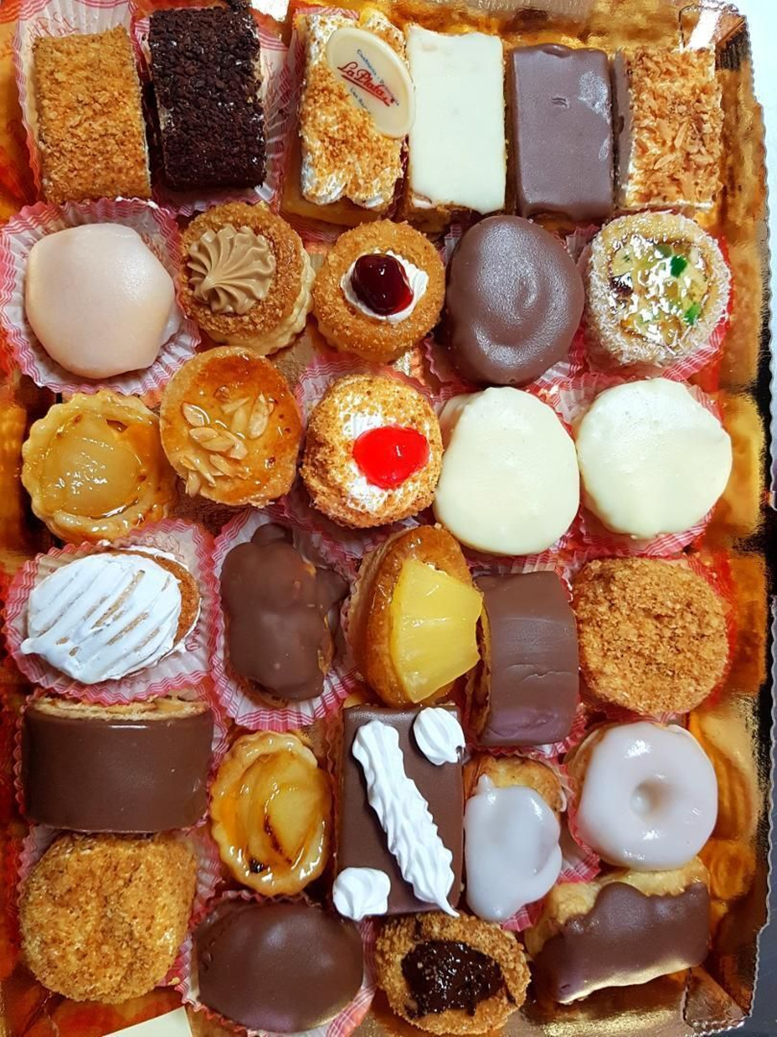 Pasteles de La Plata.