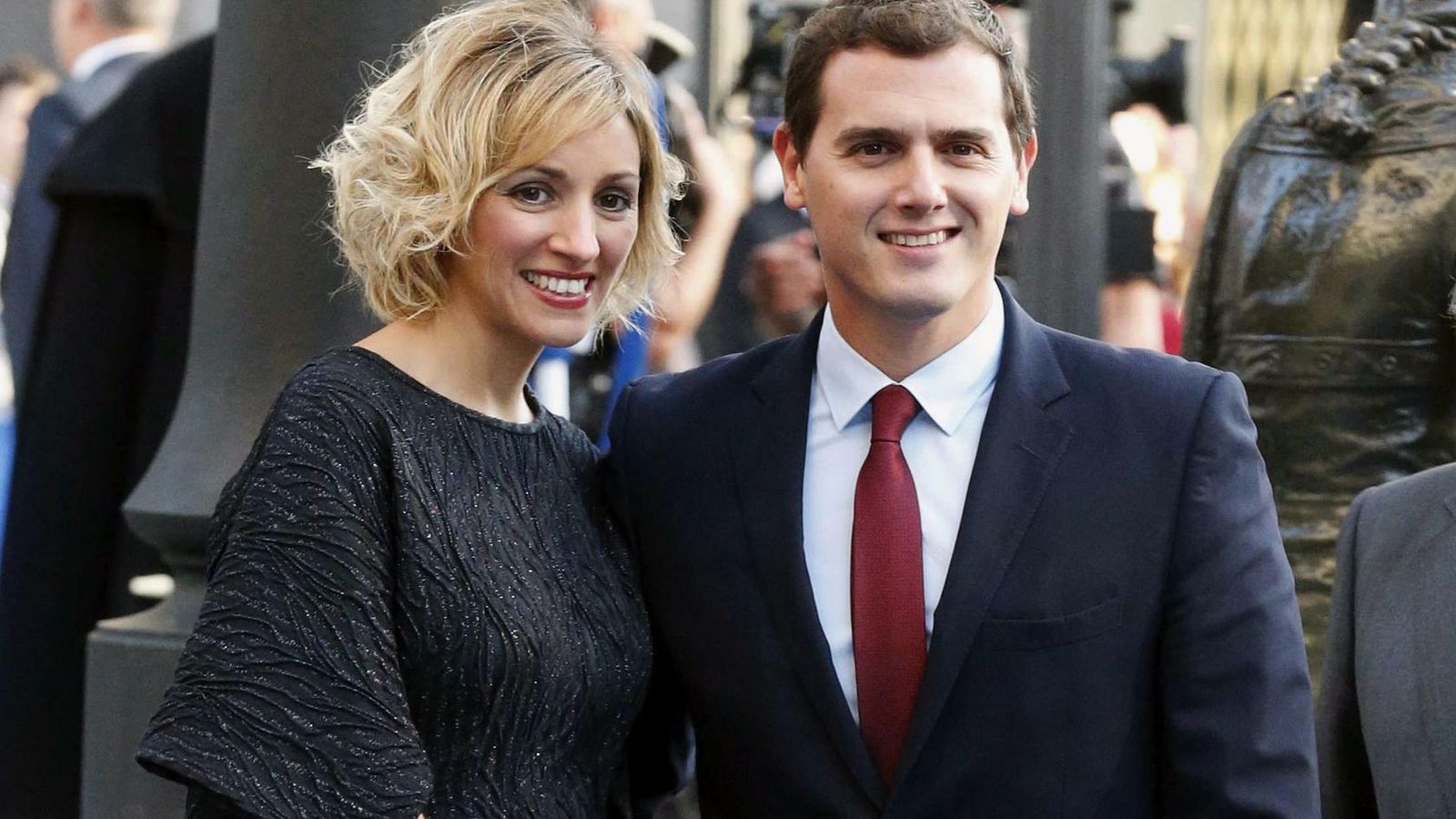 Rivera con Beatriz Tajuelo, cuando aún estaban juntos.