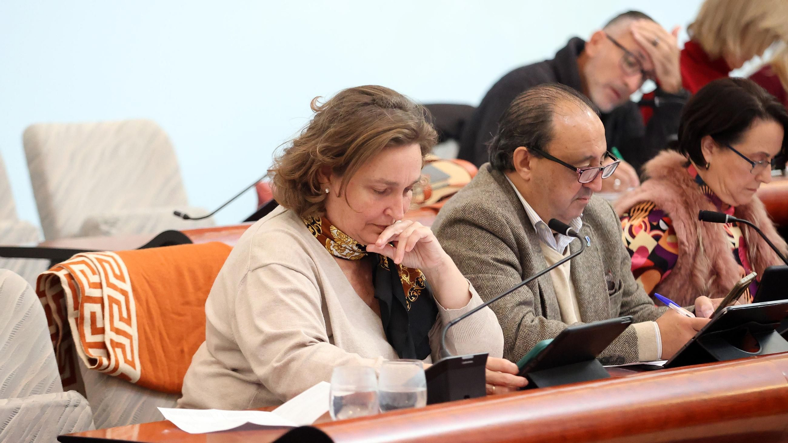 La delegada de Urbanismo, Belén de la Cuadra, durante el pleno.