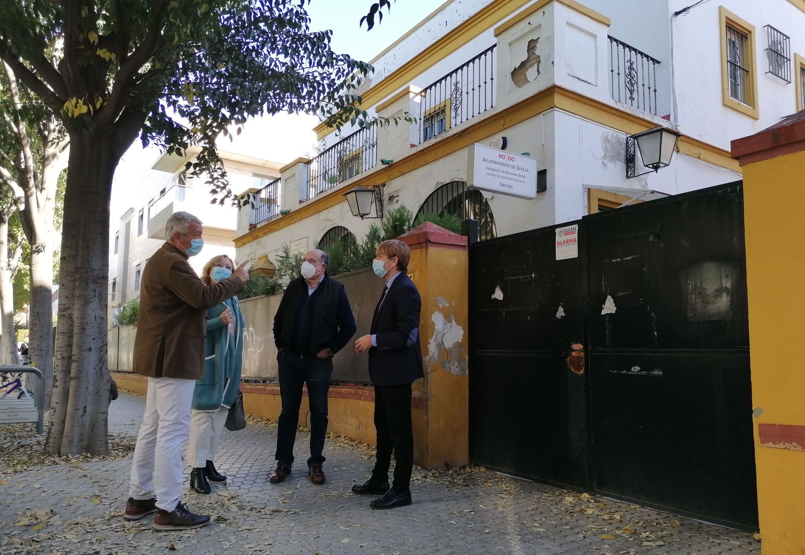 Ciudadanos propone adecuar la antigua Casa de Socorro de Nervión como comisaría de Policía Local para el barrio