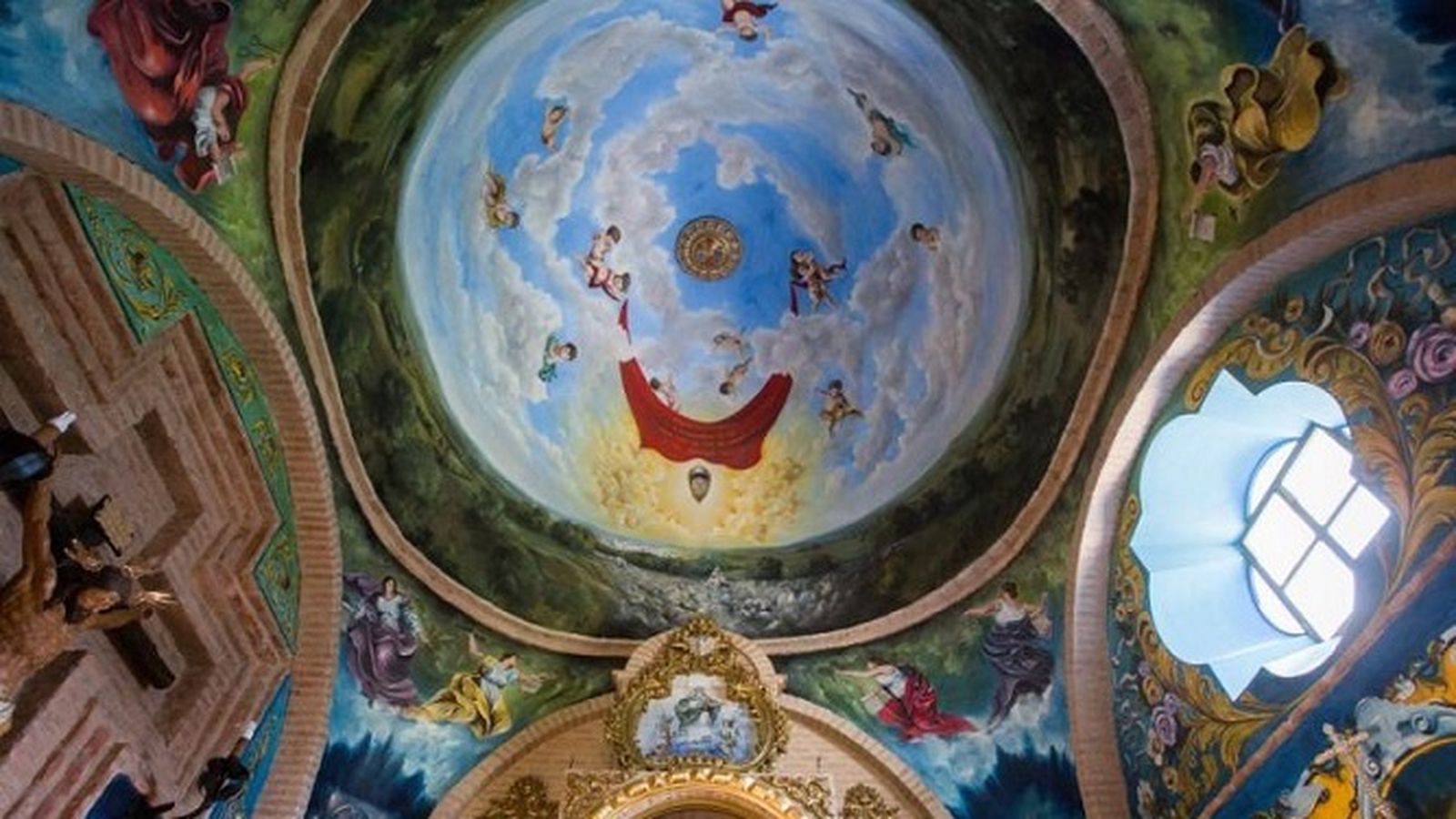 Techo de la Ermita de Nuestra Señora de Escardiel